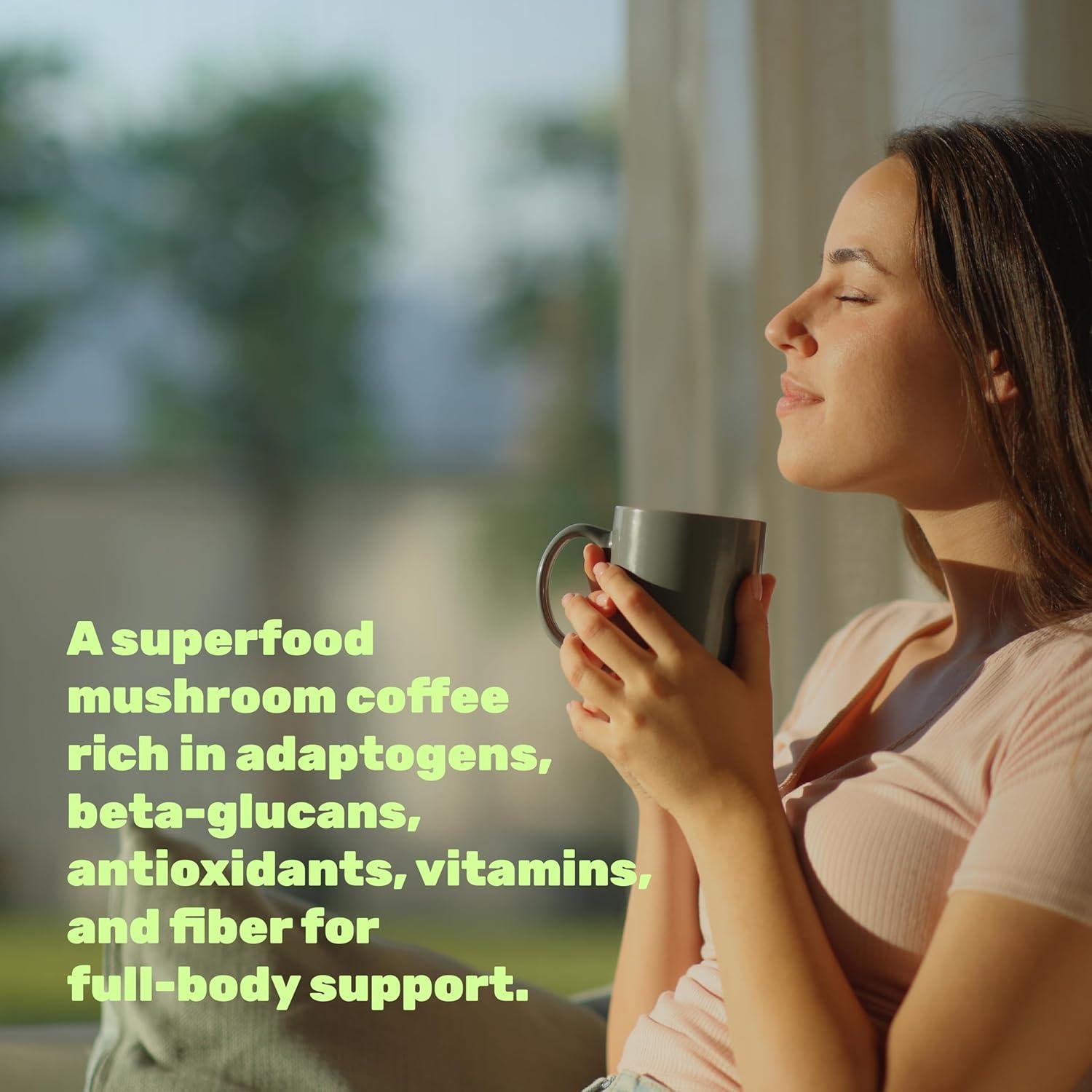 Café de Champiñones Orgánico Deal Supplement 283g - 10 Champiñones Adaptogénicos