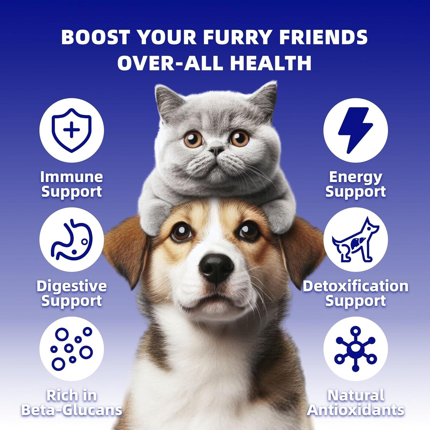 Polvo de Hongos para Perros y Gatos YoYoJo 100g - Inmunidad y Salud