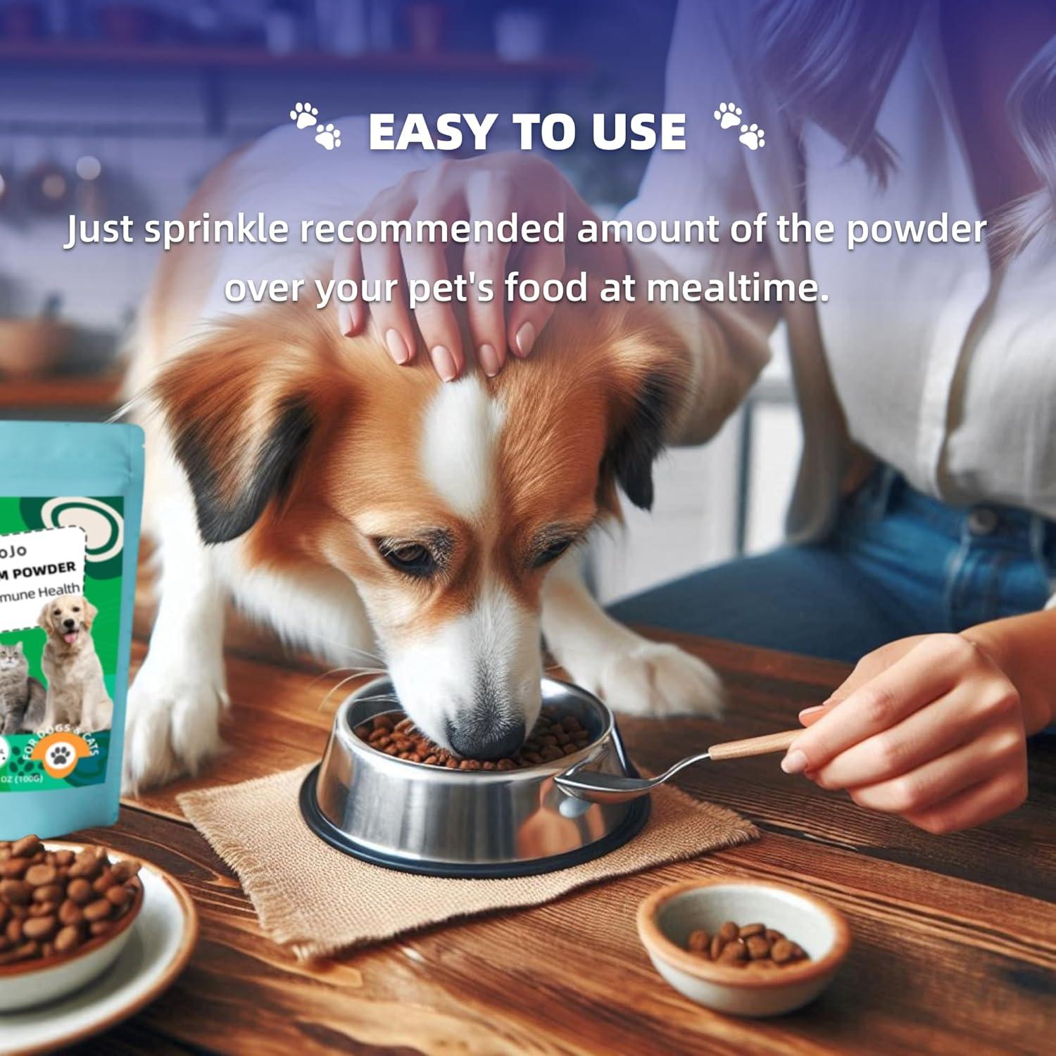 Polvo de Hongos para Perros y Gatos YoYoJo 100g - Inmunidad y Salud