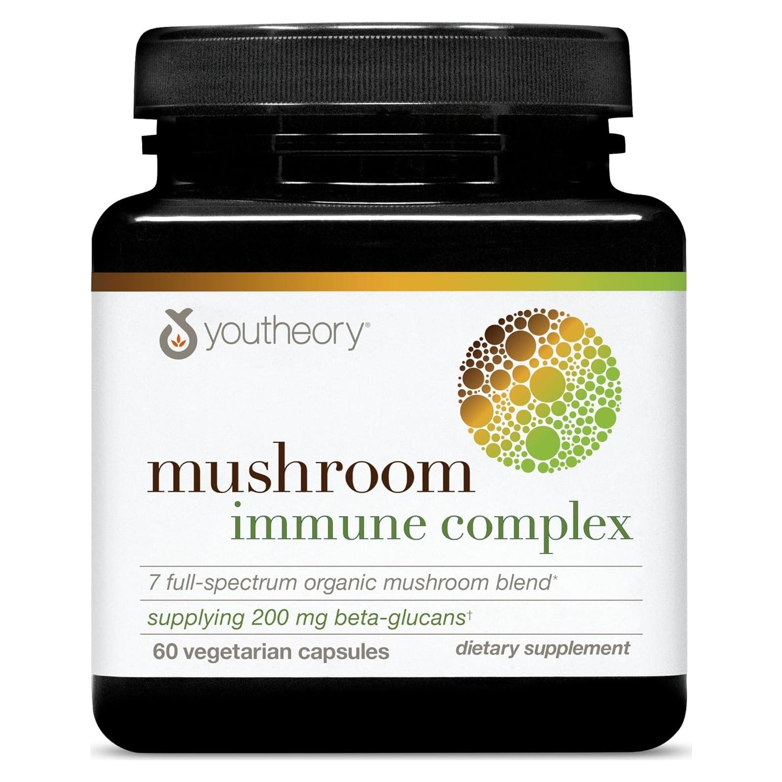 Suplemento Inmunológico Vegano Youtheory - 60 Cápsulas