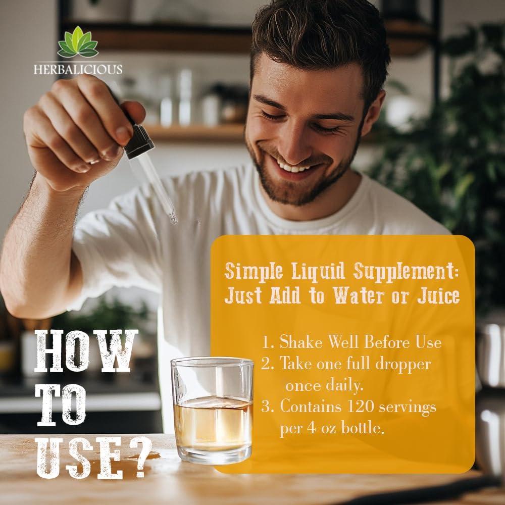 Suplemento de Champiñones HERBALICIOUS 120,000mg - 8 en 1