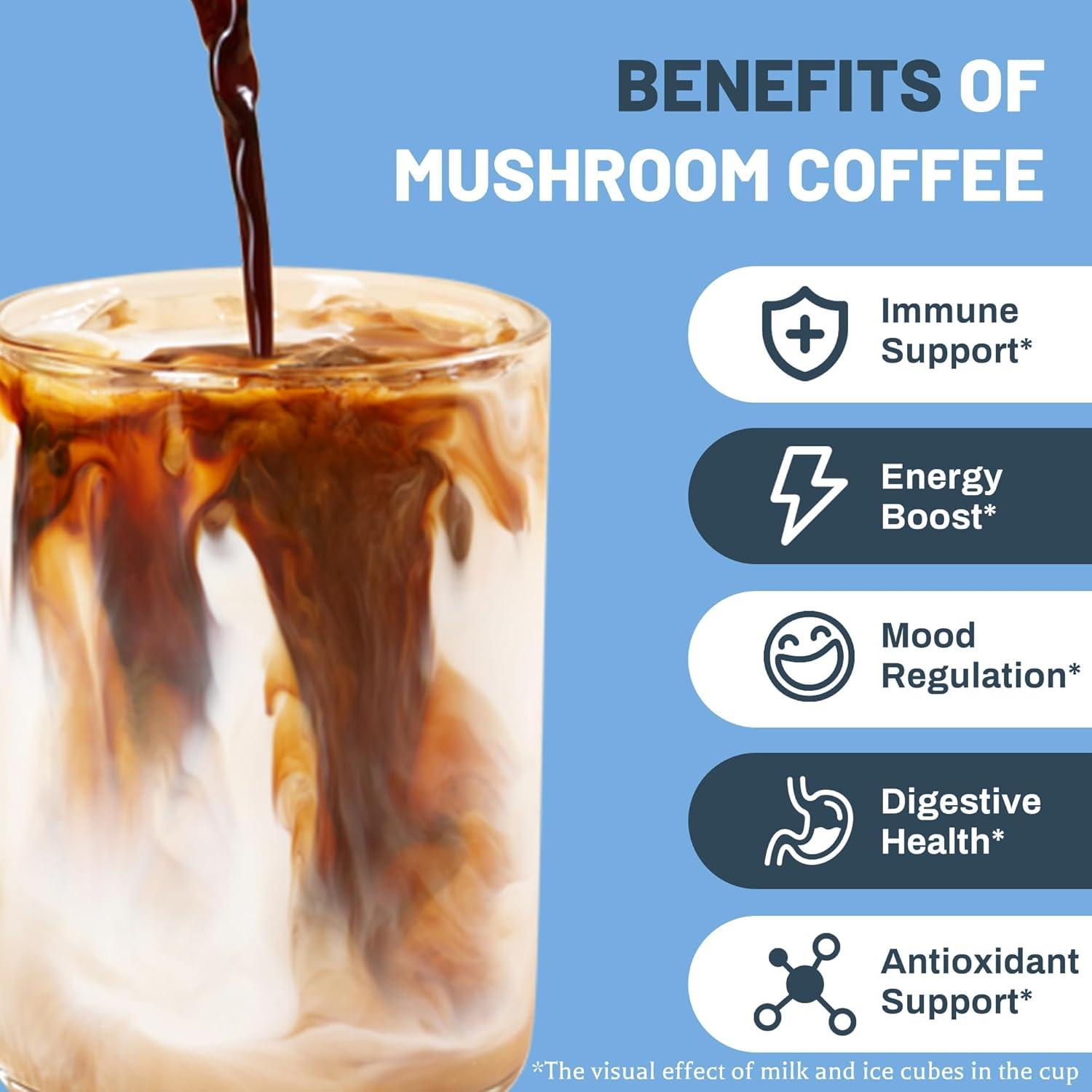 Café Instantáneo de Hongo 14 en 1 QIN SHAN TANG 226.8g