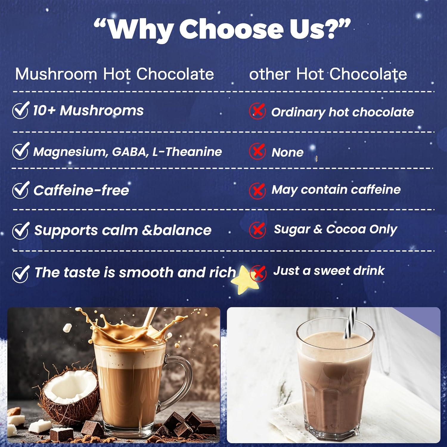 Chocolate Caliente de Hongo QIN SHAN TANG 240g Vegano Sin Gluten