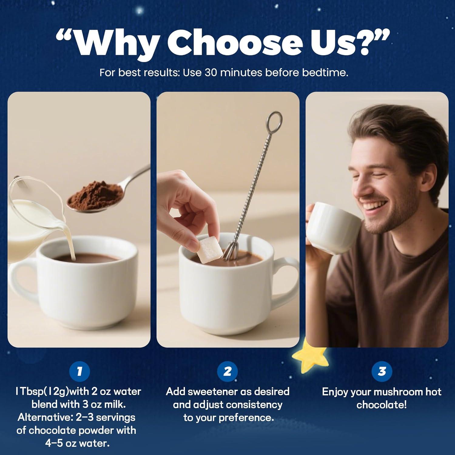 Chocolate Caliente de Hongo QIN SHAN TANG 240g Vegano Sin Gluten