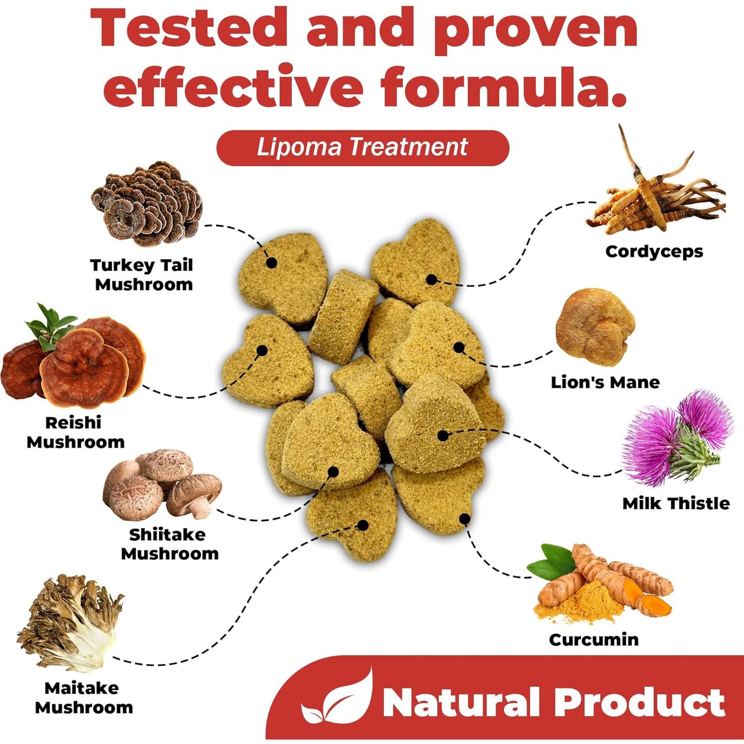 Suplemento masticable VivaElixir para lipomas en perros - 150 g