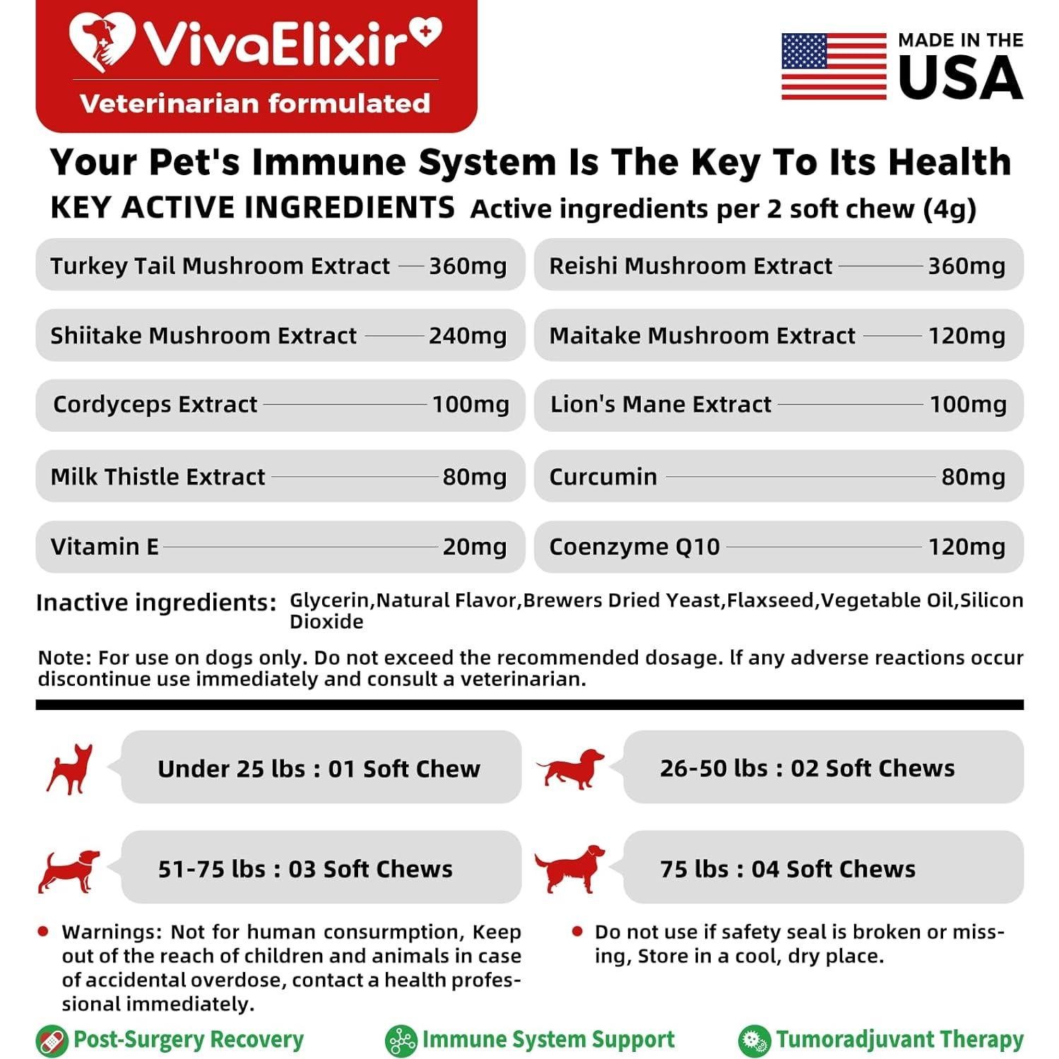 Suplemento masticable VivaElixir para lipomas en perros - 150 g