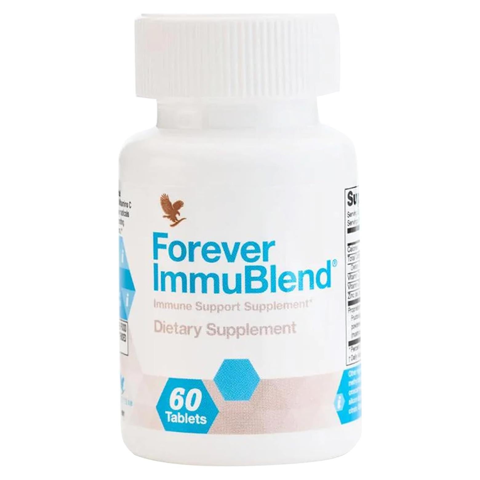 Forever Living ImmuBlend Suplemento Inmunológico 60 Tabletas