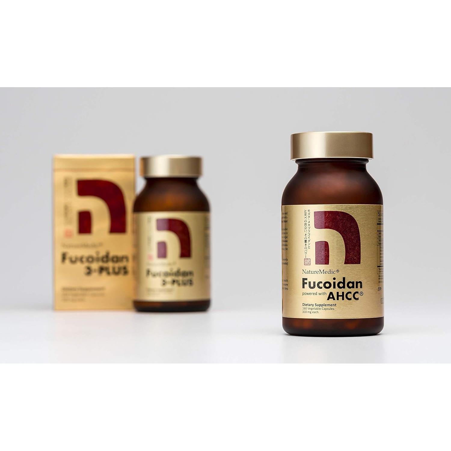 Suplemento Inmunidad Fucoidan NatureMedic 11 Botellas 1760 Cápsulas