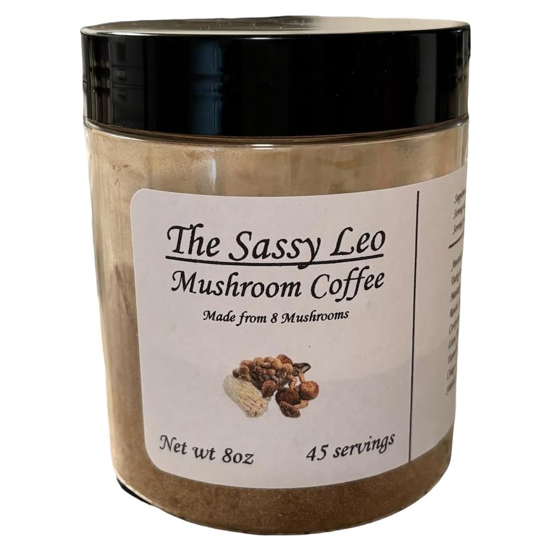 Polvo de Champiñón 9 en 1 The Sassy Leo 227 g