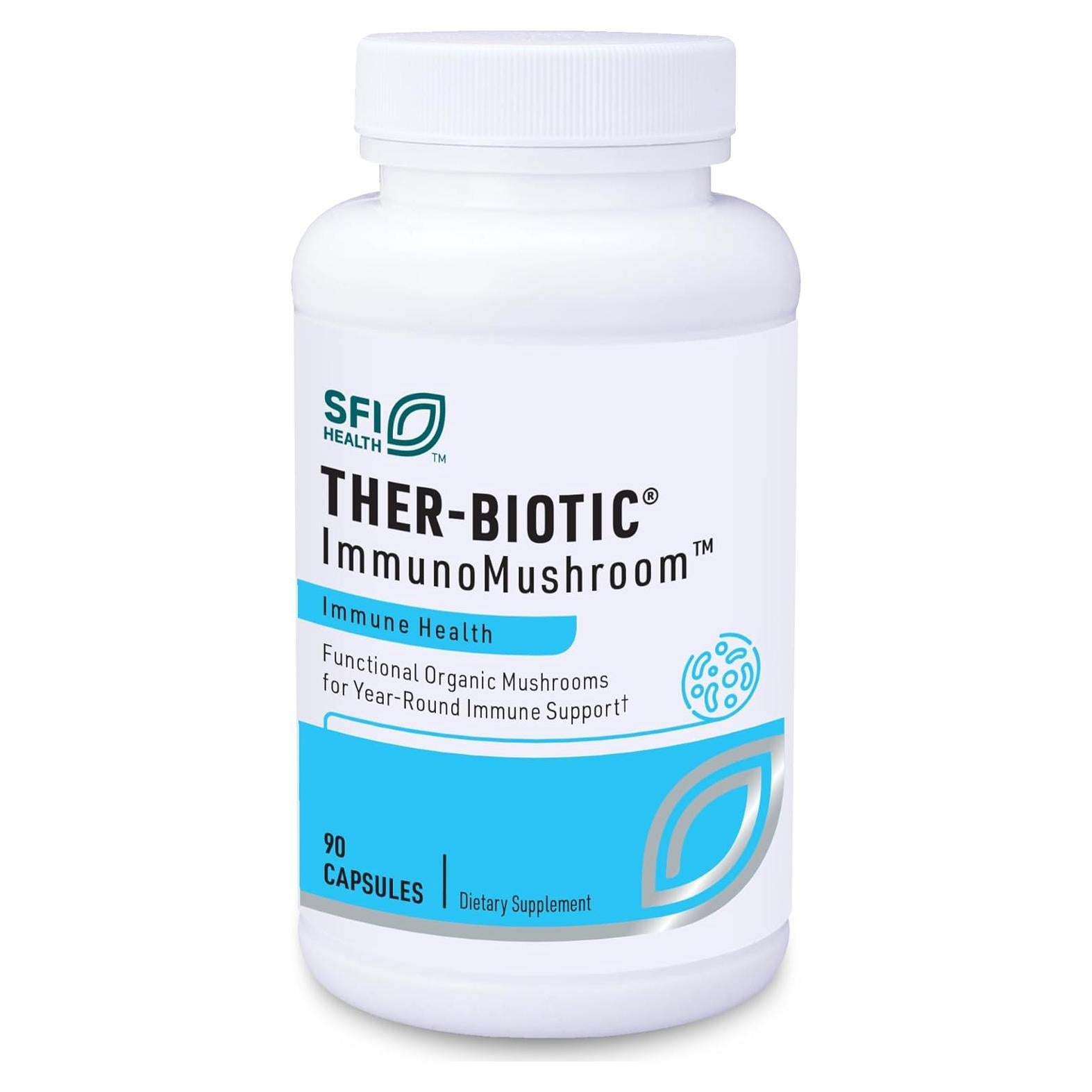 Klaire Labs Immunomax - Soporte Inmunológico con Hongos 90 Cápsulas