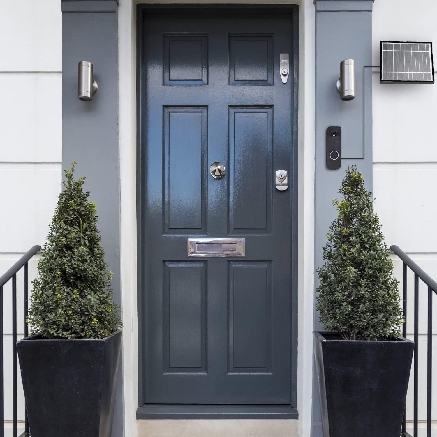 Cargador Solar UYODM para Timbre Blink y Cámara Exterior