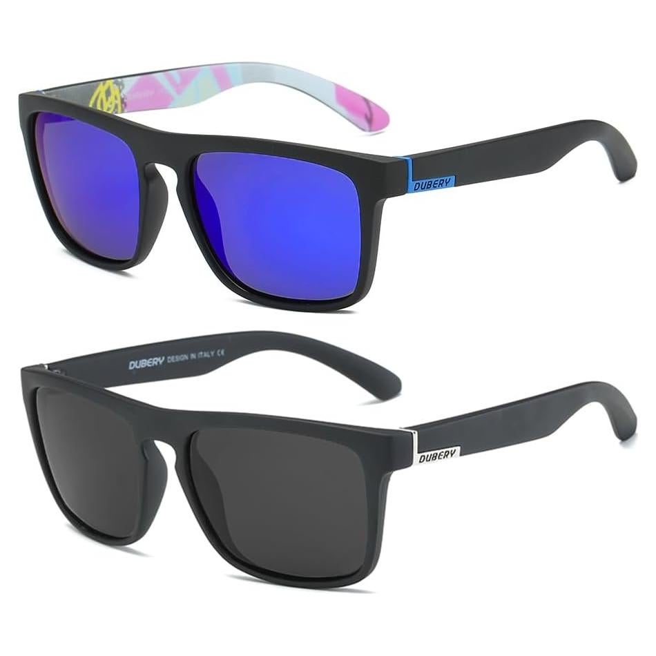Gafas de sol polarizadas DUBERY unisex 100% UV protección