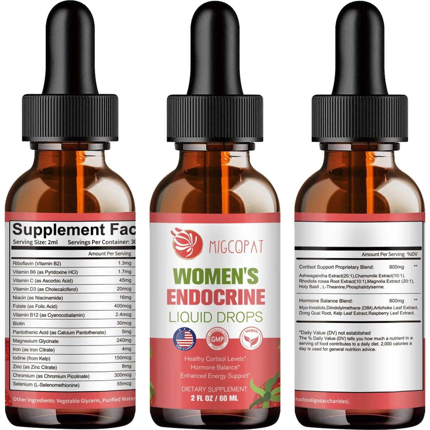 Suplemento Líquido Endocrino para Mujeres Migcopat 59 ml