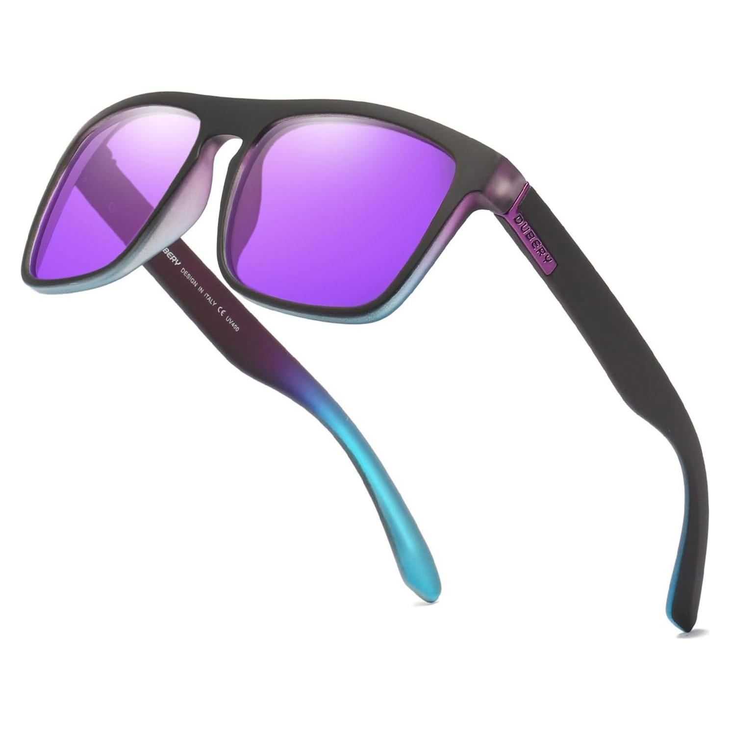 Gafas de sol polarizadas DUBERY unisex UV400 retro