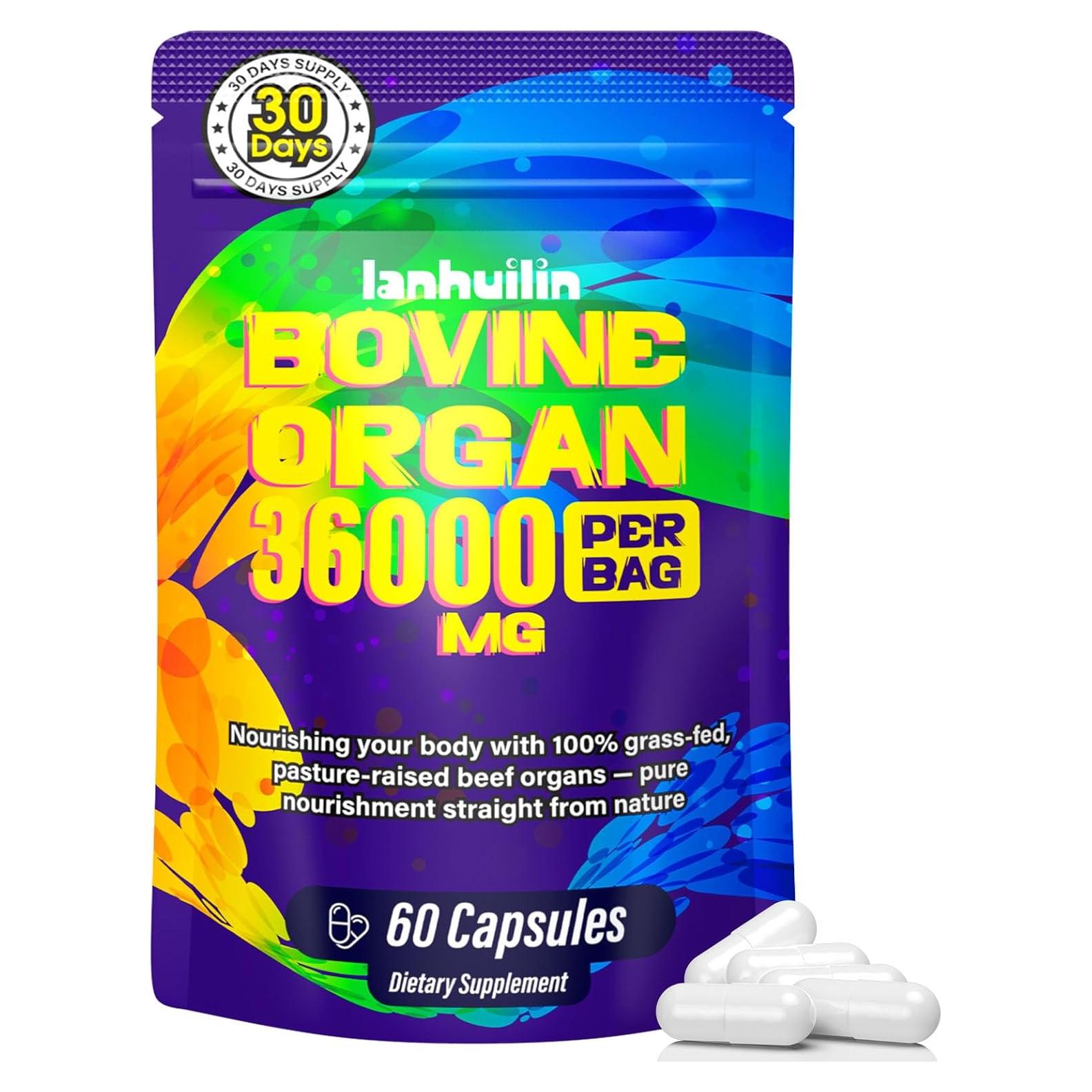 Suplemento de Órganos de Res para Mujeres - 60 Cápsulas