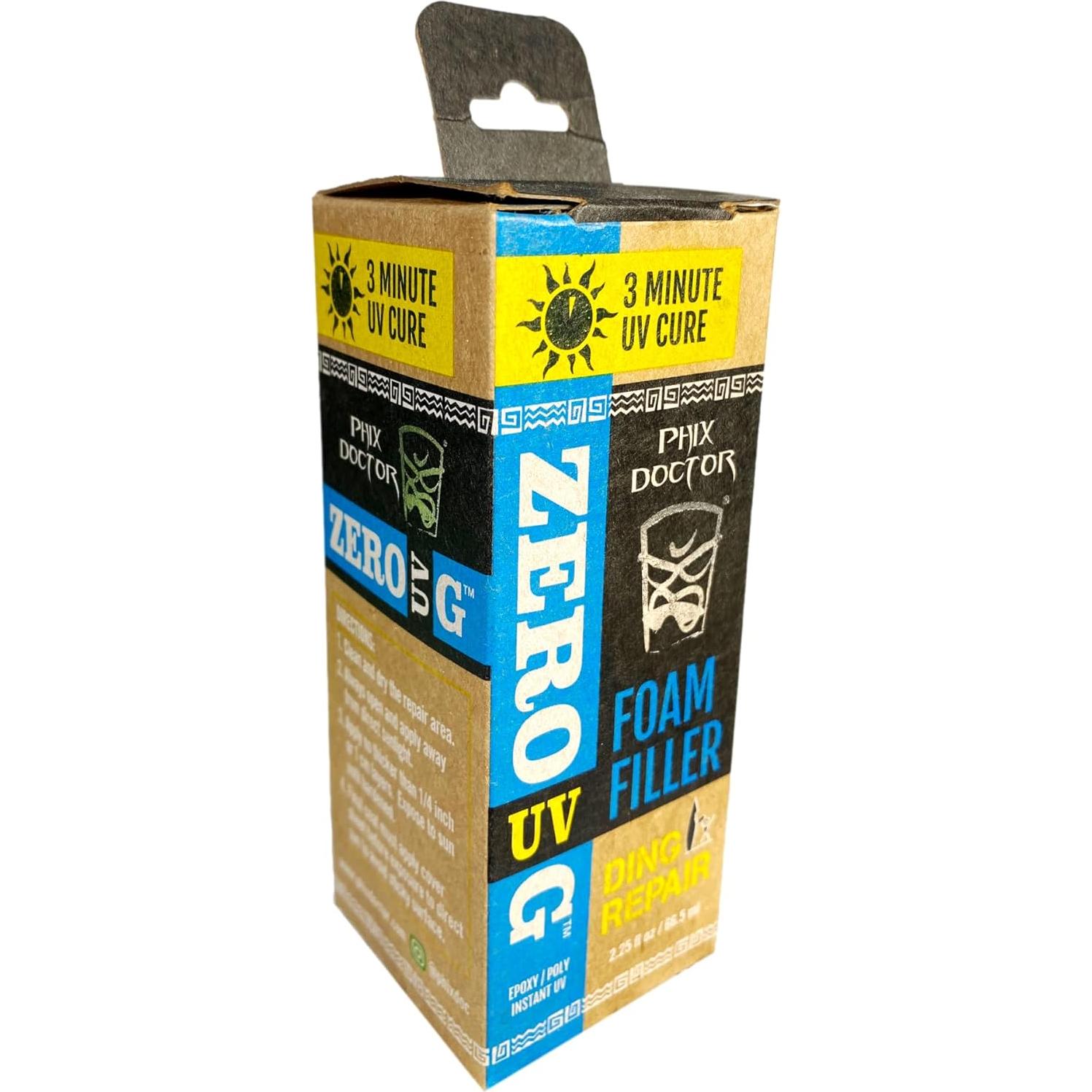 Kit de Reparación de Tabla de Surf Phix Doctor 2018 Espuma UV