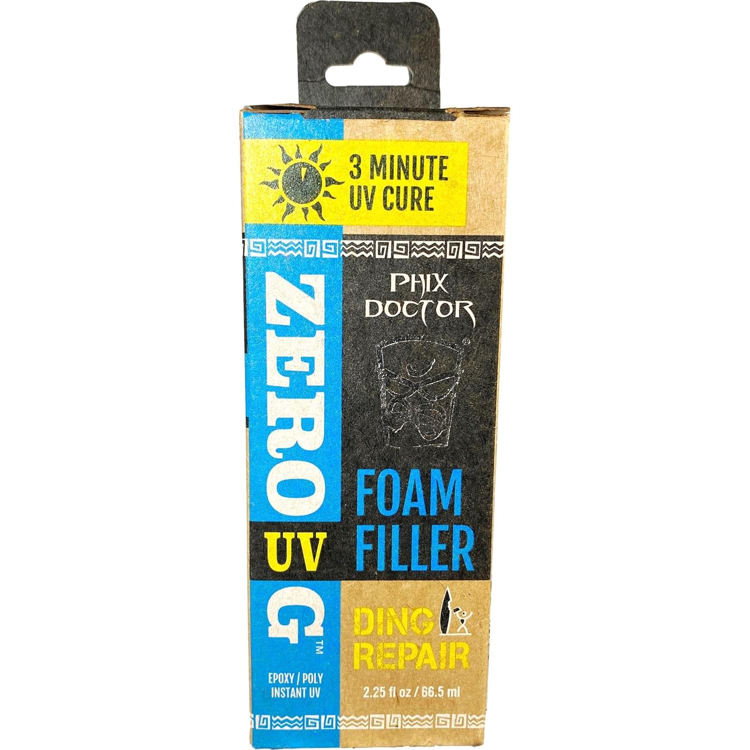 Kit de Reparación de Tabla de Surf Phix Doctor 2018 Espuma UV
