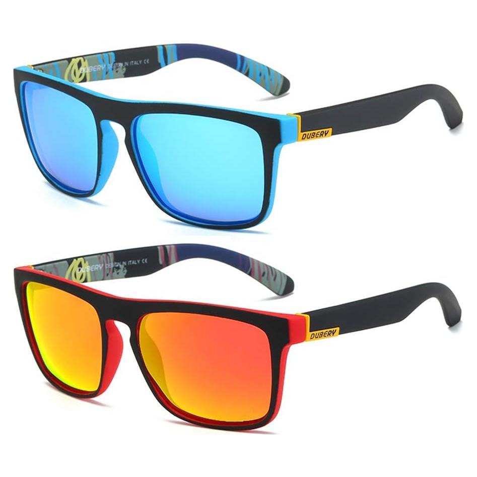 Gafas de sol polarizadas DUBERY unisex 100% UV protección