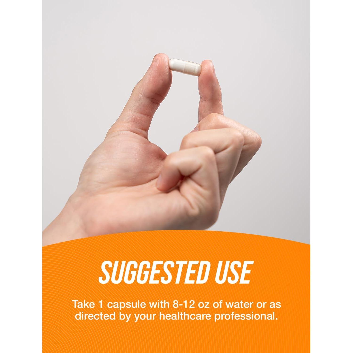 Cápsulas DMG HCl BulkSupplements 150mg - 365 Porciones