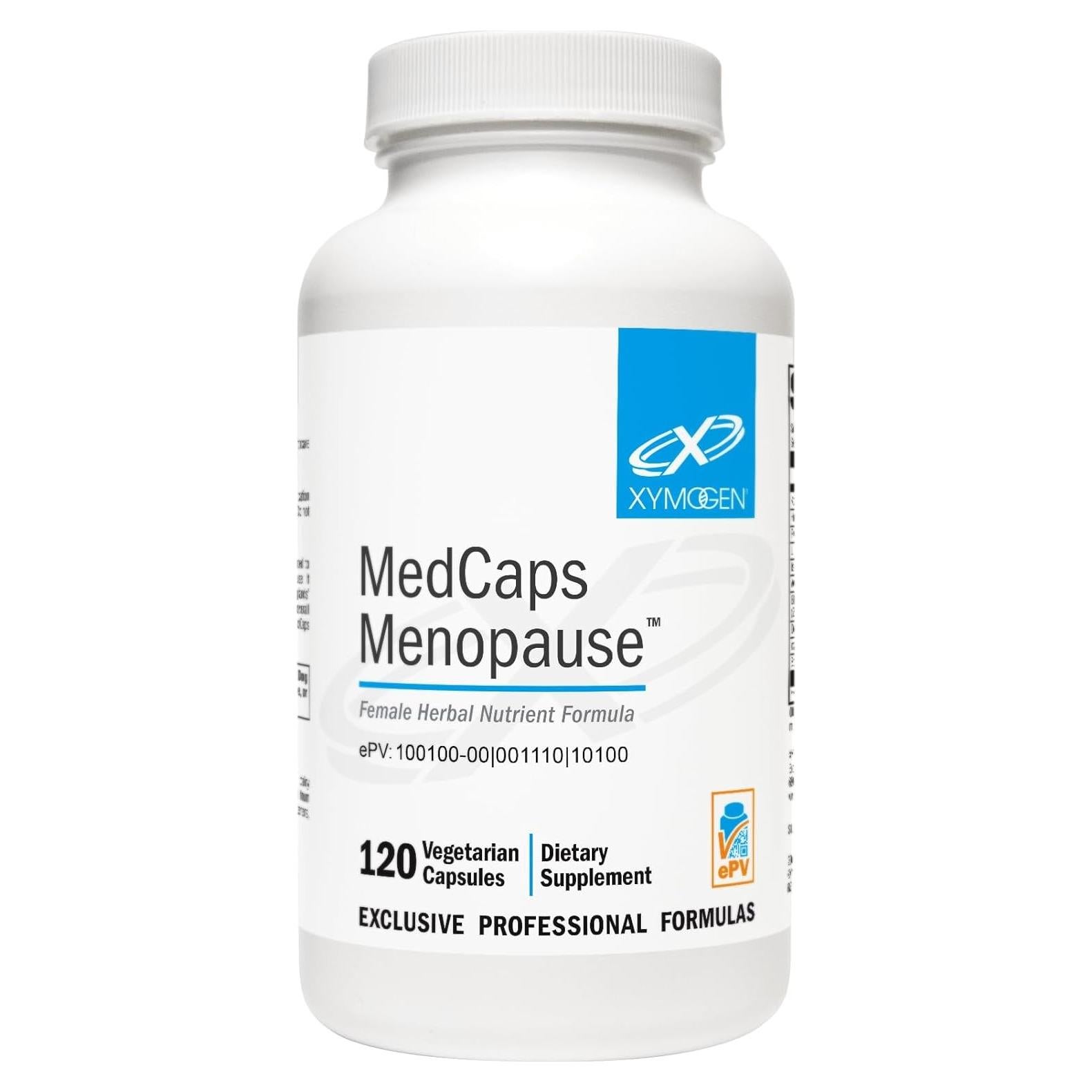 Suplemento Menopausia Xymogen Medcaps 120 Cápsulas Sin Gluten