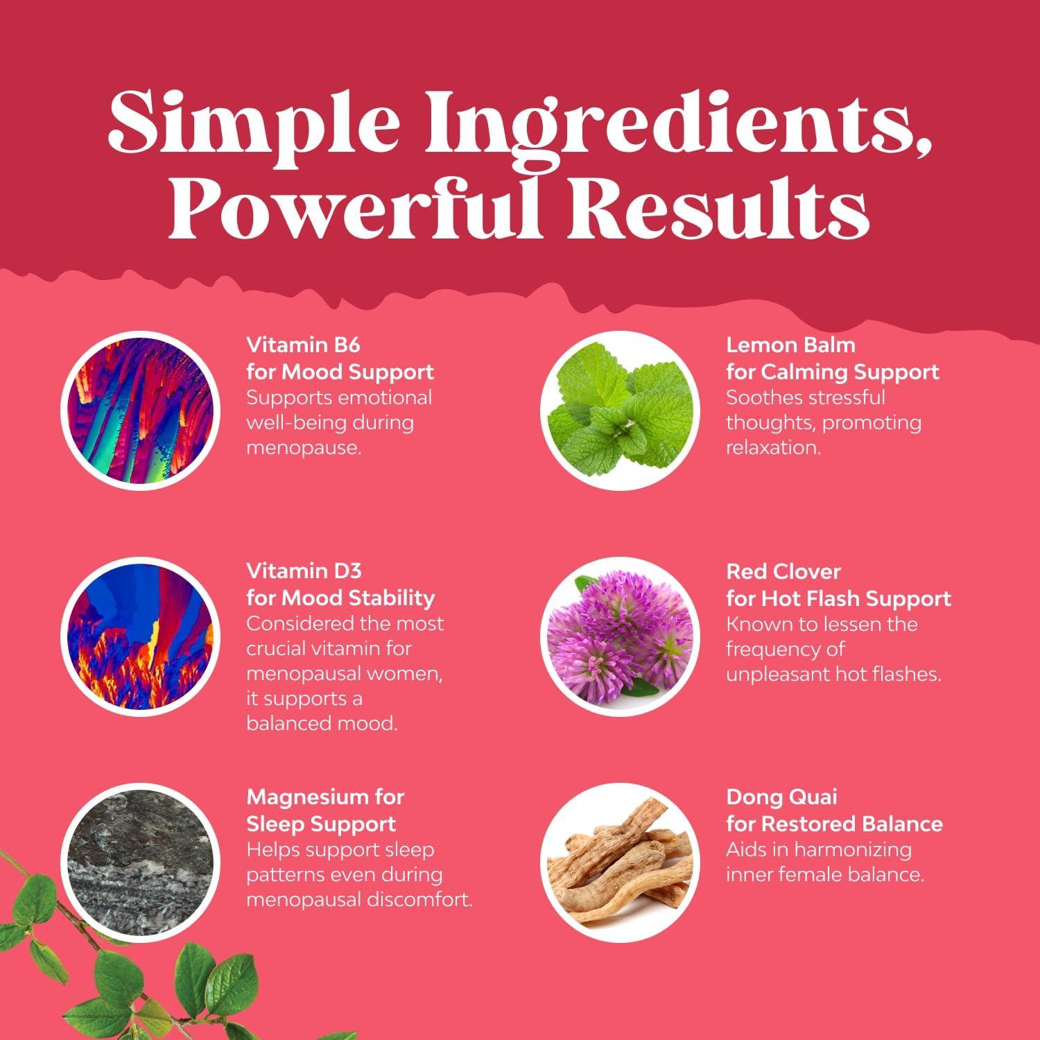 Suplemento Menopausia y Cabello Natures Craft 500mg