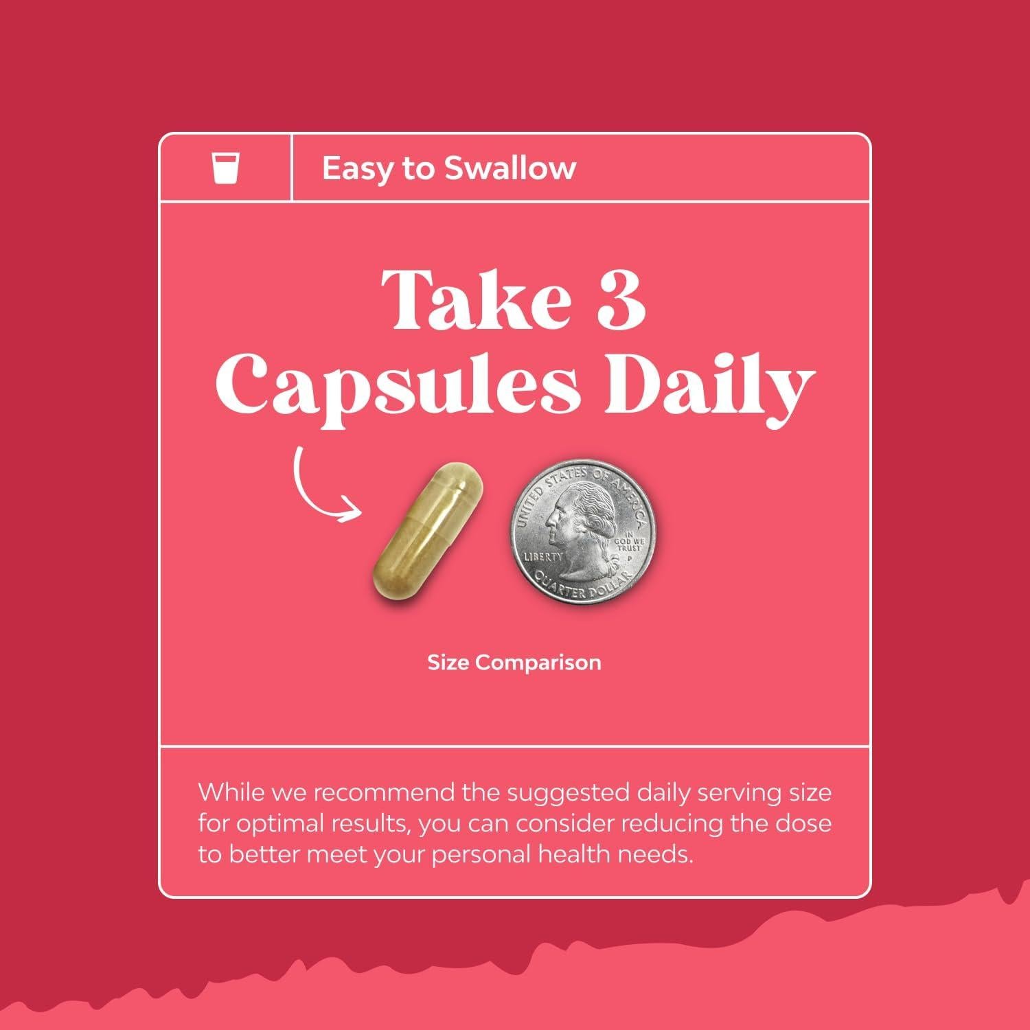 Suplemento Menopausia y Cabello Natures Craft 500mg