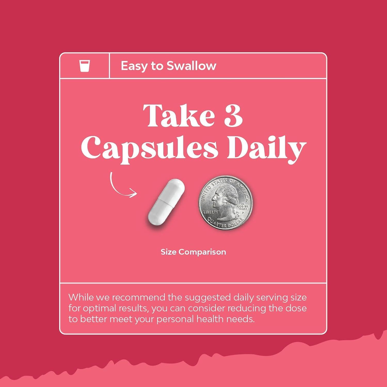 Suplemento Menopausia y Cabello Natures Craft 500mg