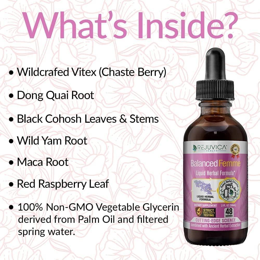 Rejuvica Femme Equilibrada + VitaHígado 60ml - Suplemento Natural