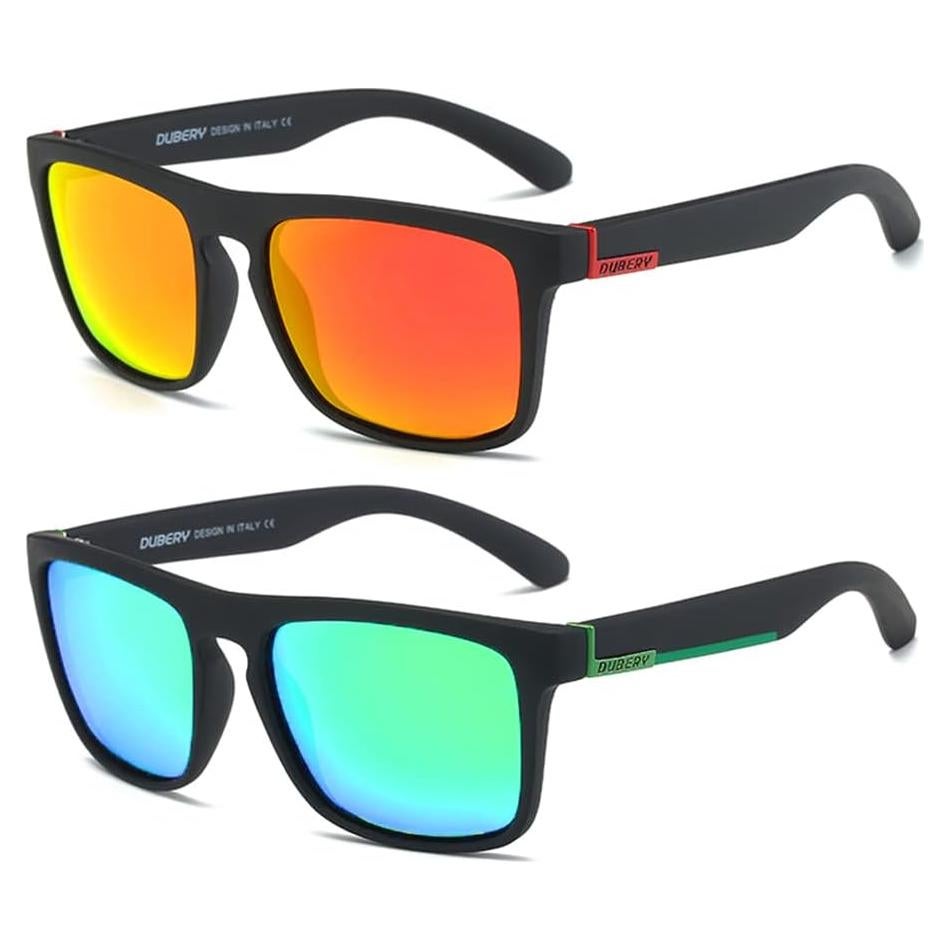 Gafas de sol polarizadas DUBERY unisex 100% UV protección