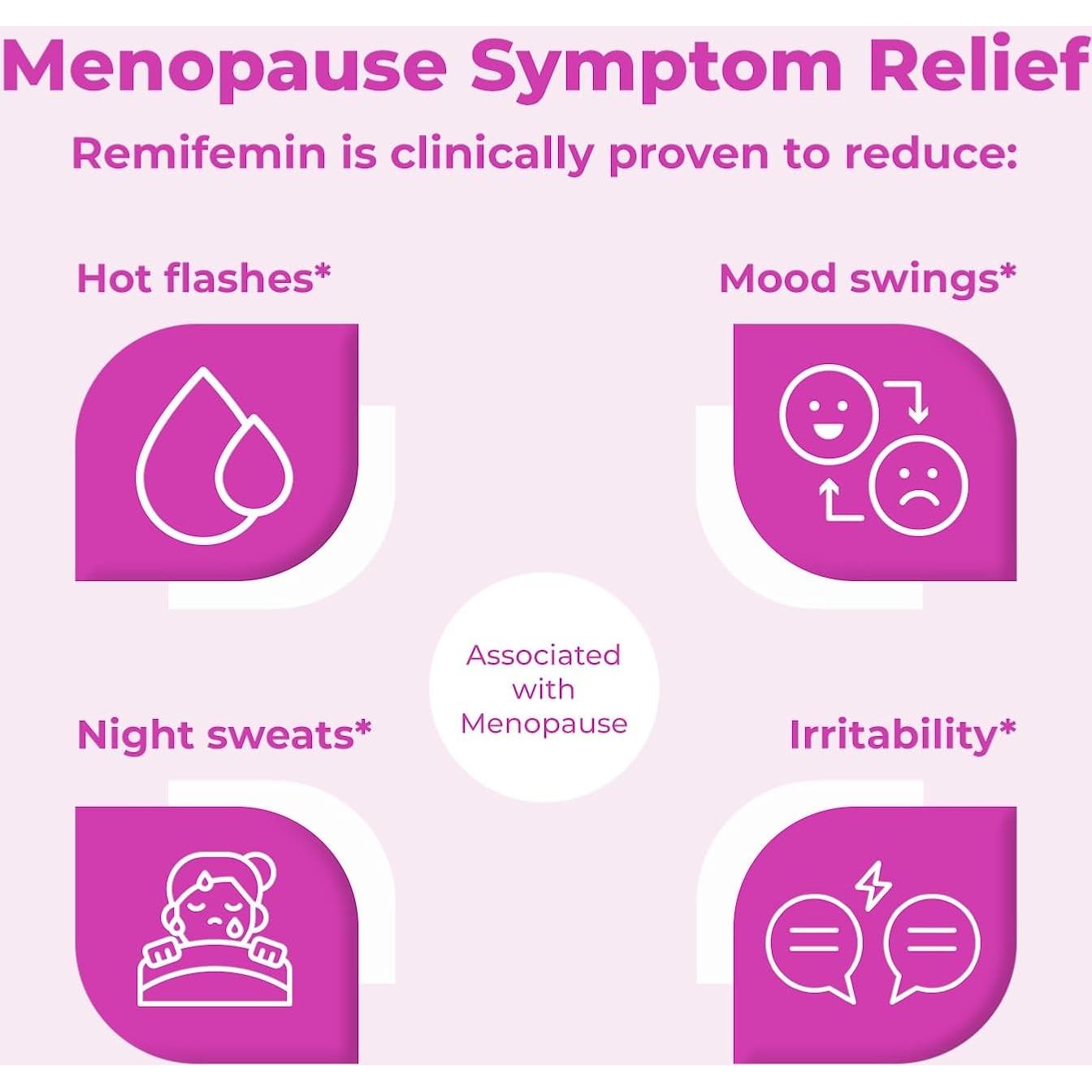 Remifemin Suplemento Menopausia 120 Tabletas Cohosh Negro