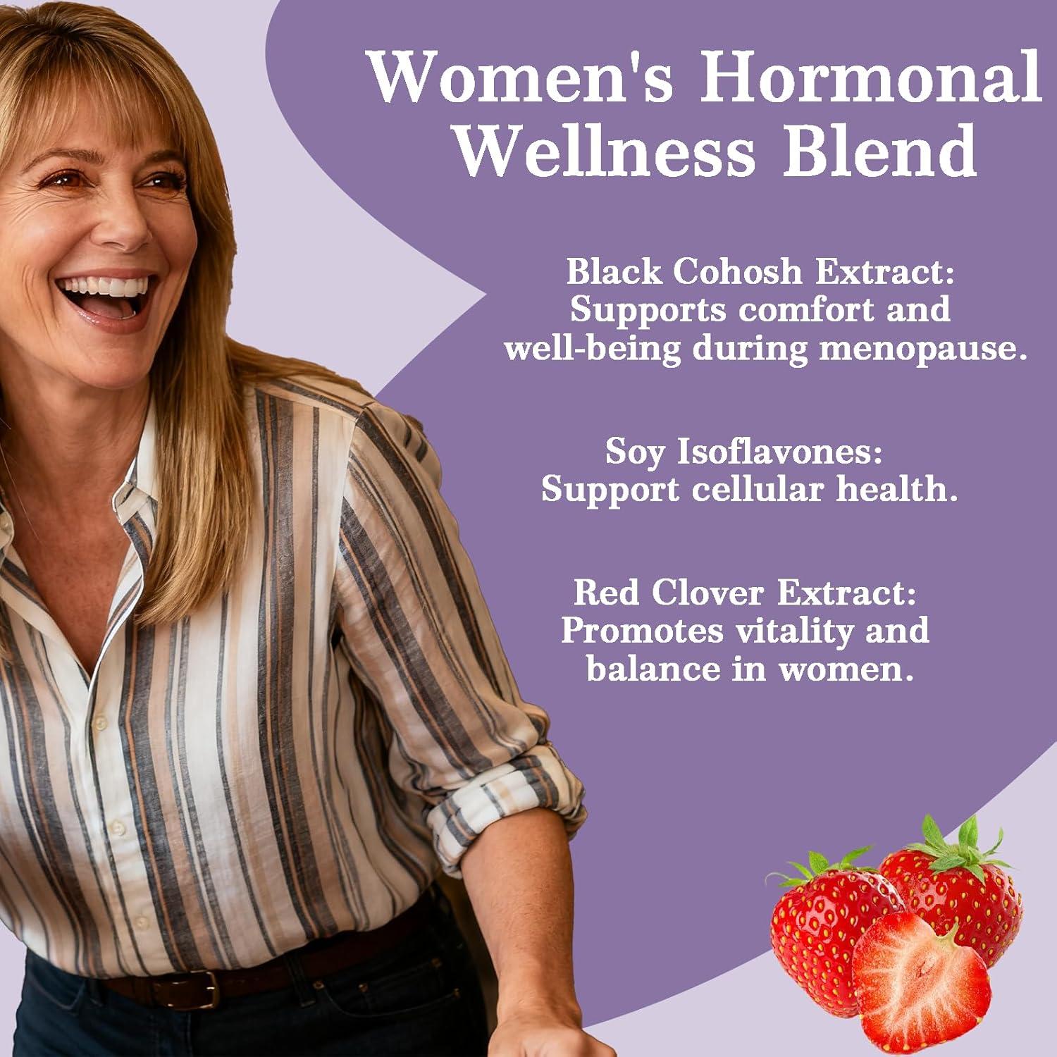 Suplemento Menopausia Gominolas Itiban 60 Unidades Sin Azúcar