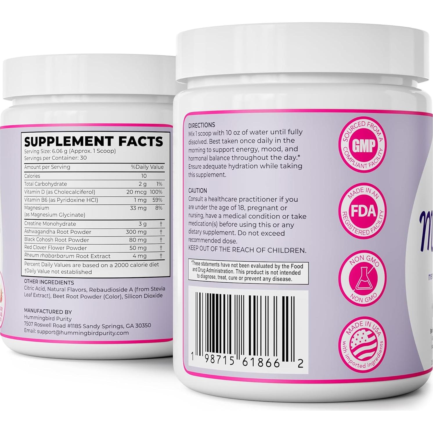 Bebida Meno Magic Hummingbird - Limonada Frambuesa 30 Porciones