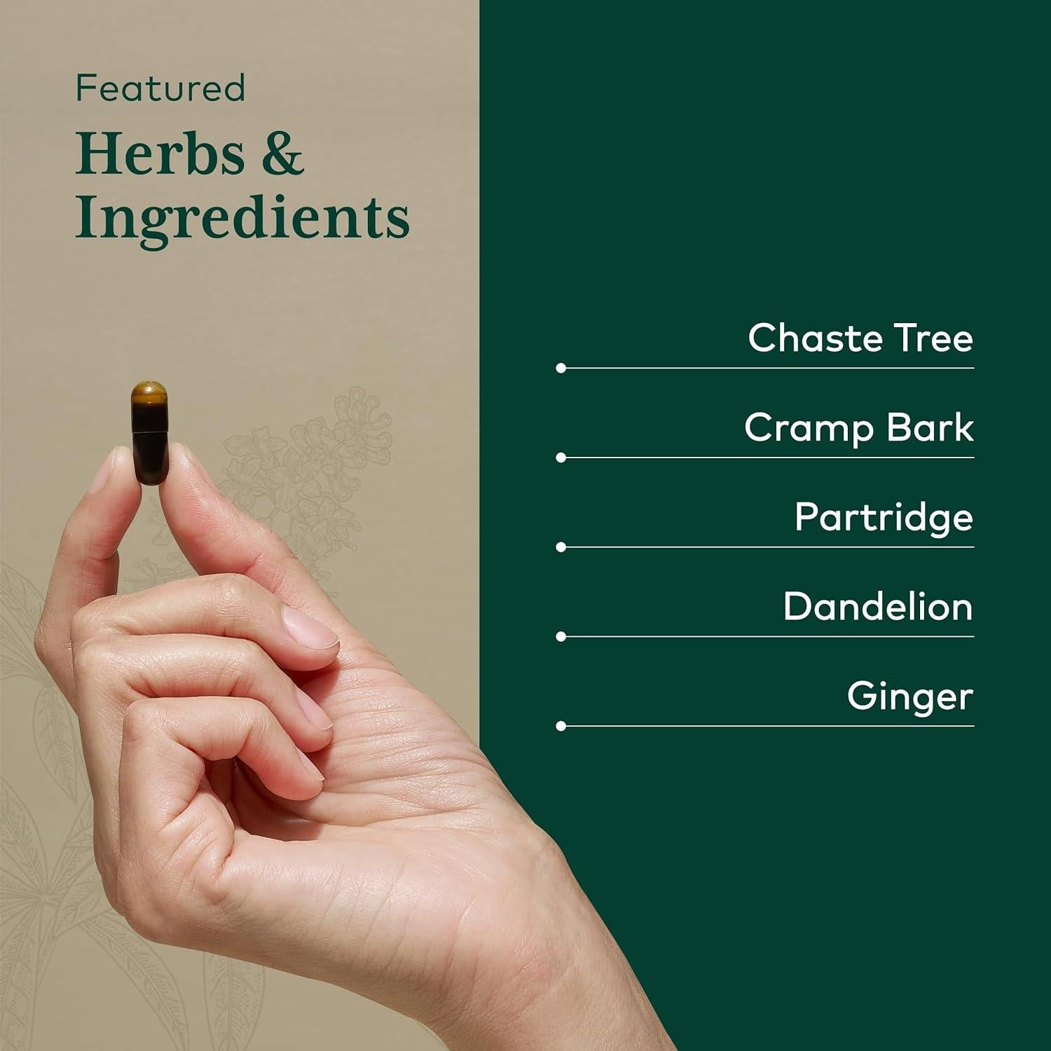 Suplemento Reproductivo Gaia Herbs Vitex 60 Cápsulas