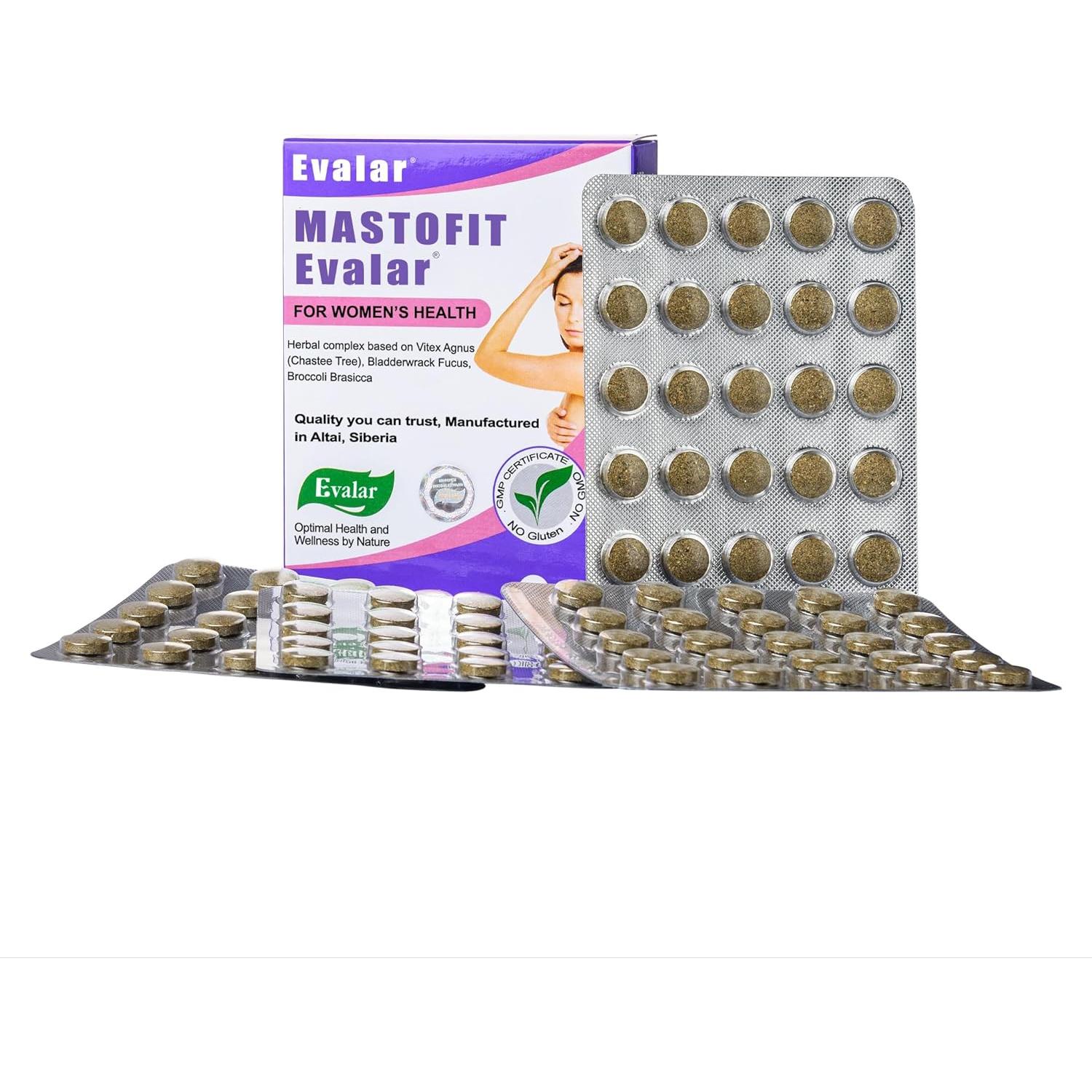 Suplemento Herbal Evalar Vitex Árb. Sagrado 100 Tabs