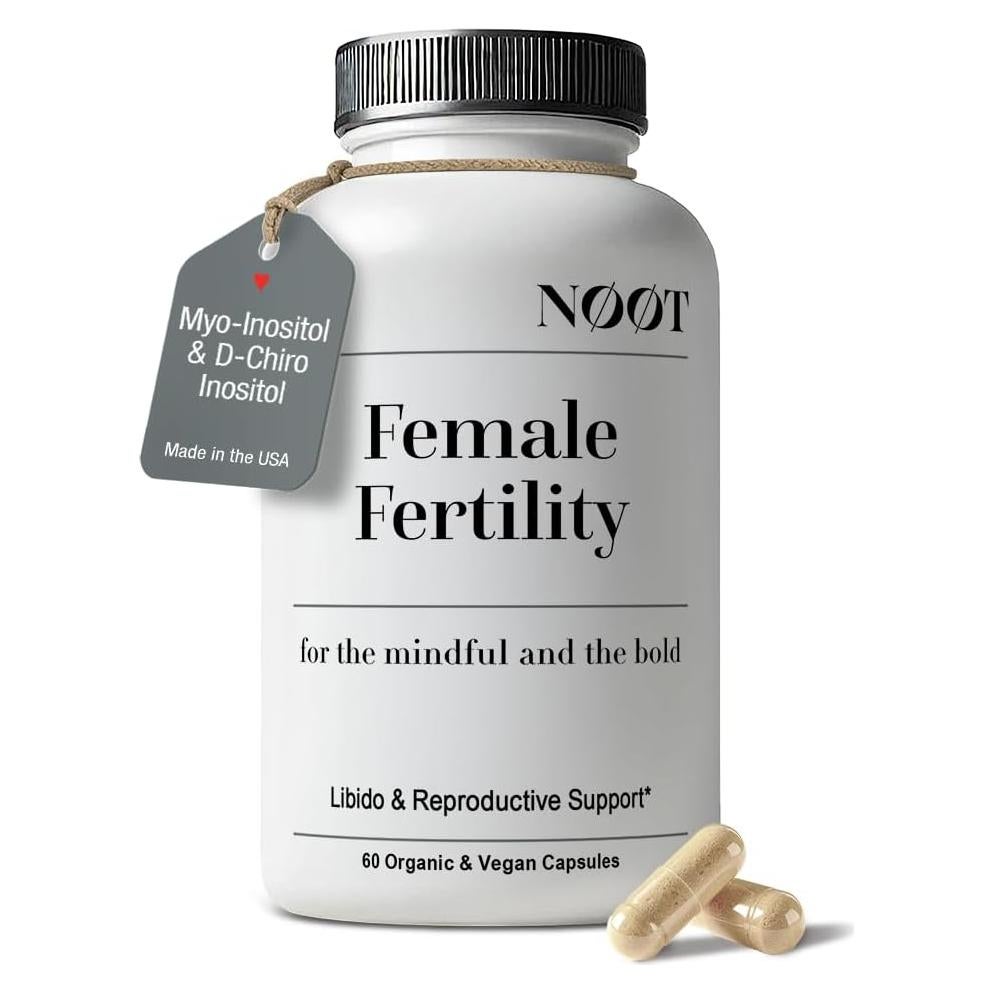 Suplemento Fertilidad Femenina NØØT 60 Cápsulas Veganas