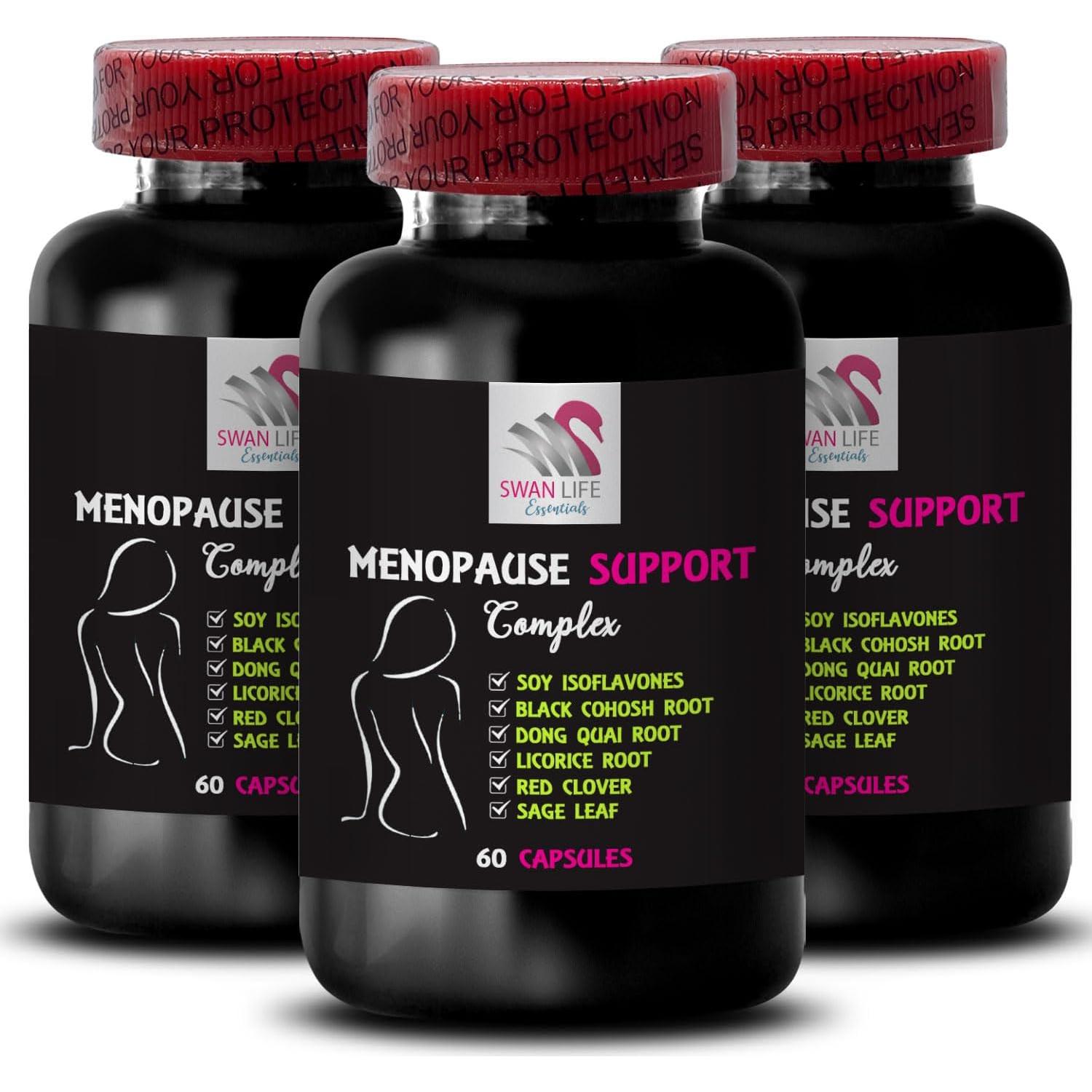 Suplemento Menopausia Mujeres Swan Life 85g - Trébol Rojo, Isoflavonas