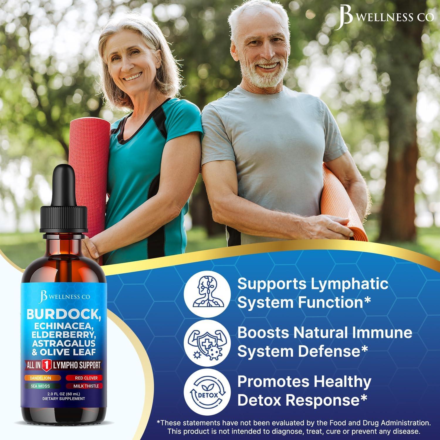 Gotas de Drenaje Linfático JB Wellness - 118.3 ml