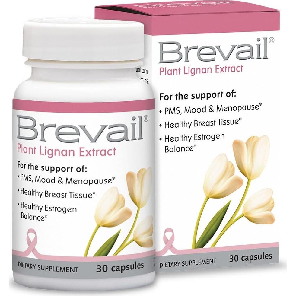 Paquete Suplementos Hormonal Mujeres Barlean's 30 Cáp. Brevail 120 Cáp. Onagra