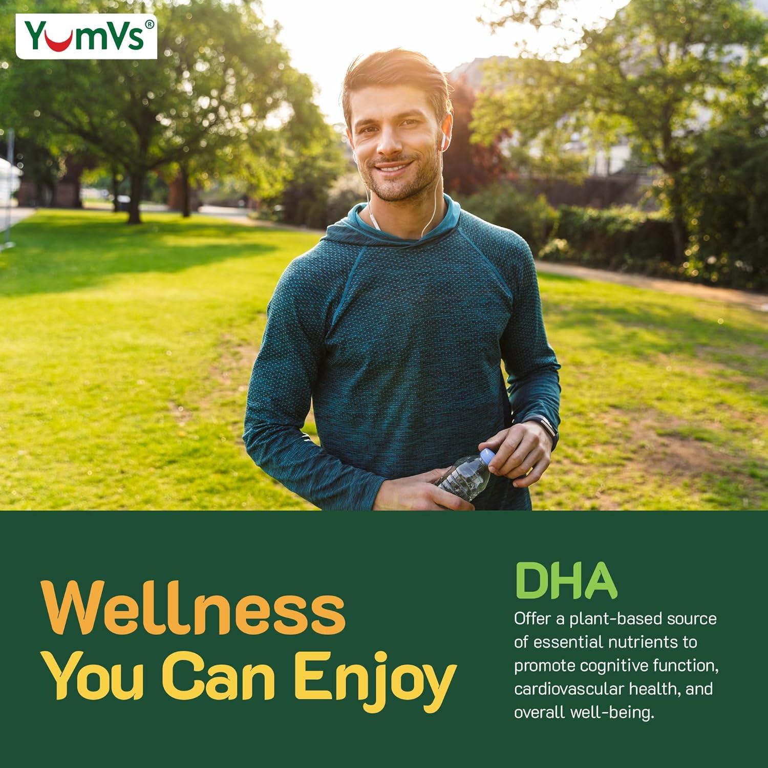 Gomitas Veganas Omega 3 YumVs - 90 Unidades - Limón y Naranja