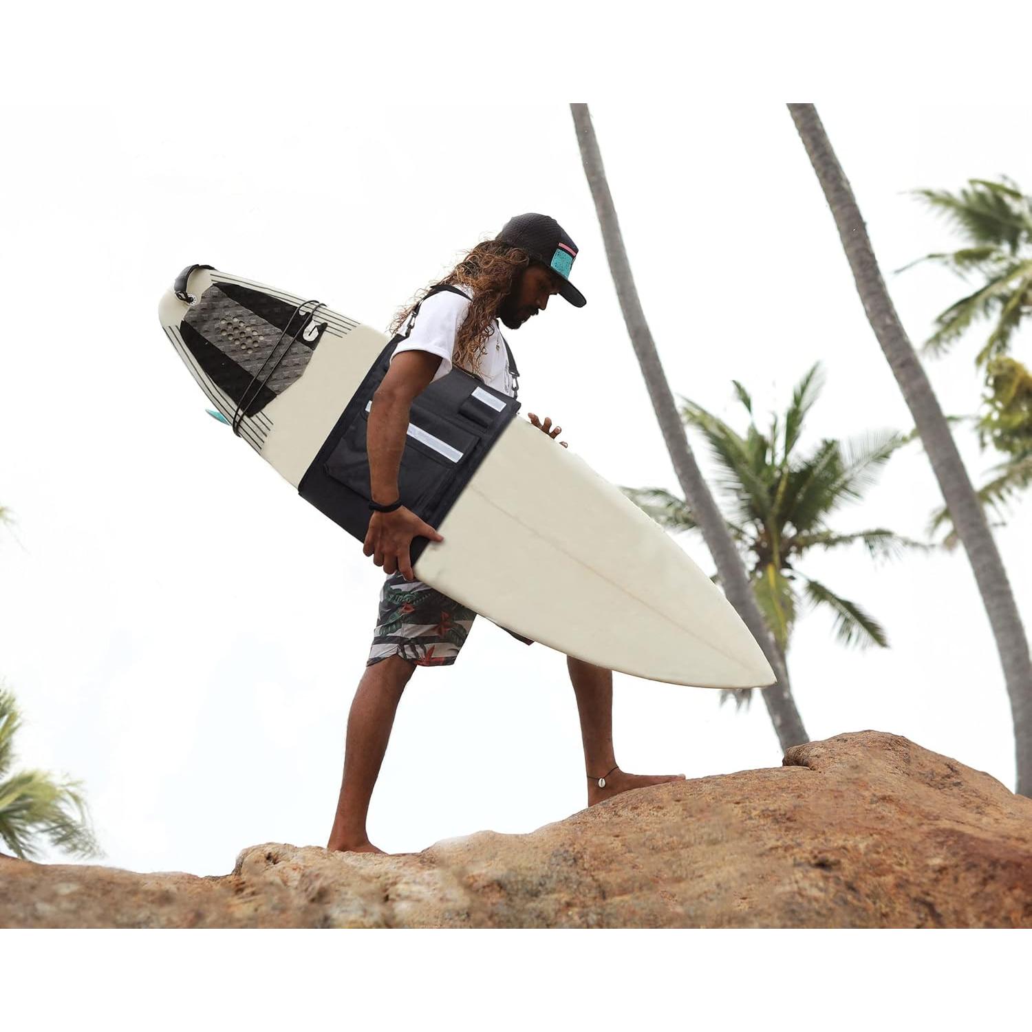 Bolsa de Surf LuBanSir 2 en 1 para Tablas de 152 a 213 cm