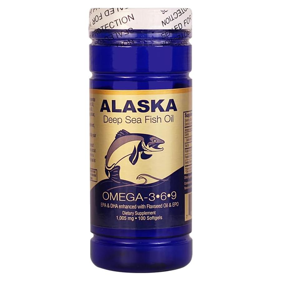 Aceite de Pescado Omega 3-6-9 NCB 100 Cápsulas 1005 mg