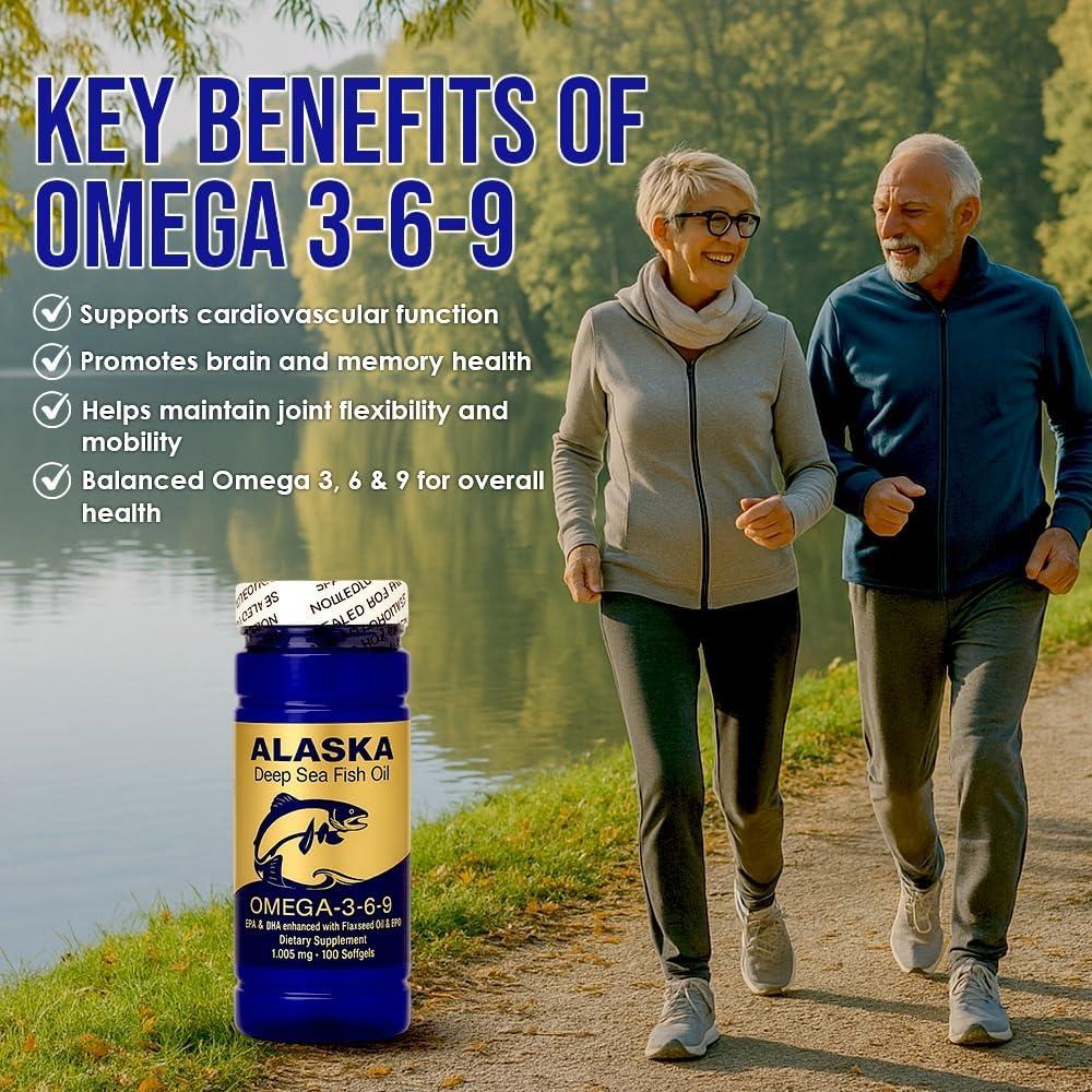 Aceite de Pescado Omega 3-6-9 NCB 100 Cápsulas 1005 mg