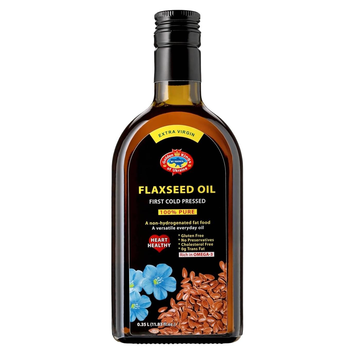 Aceite de Semilla de Linaza Extra Virgen Reyes Dorados 335 g