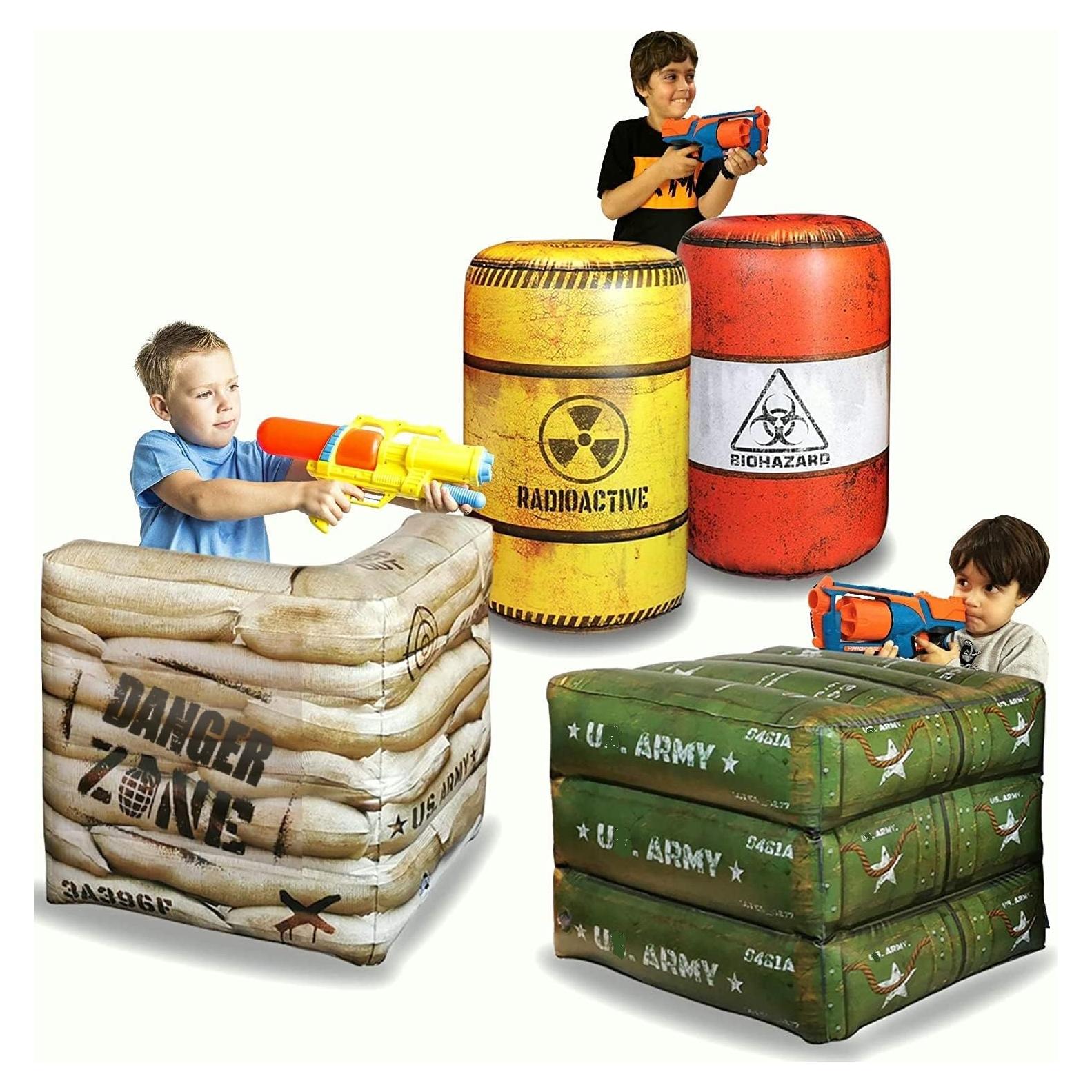 Paquete 4 Inflables de Combate NINOSTAR para Niños