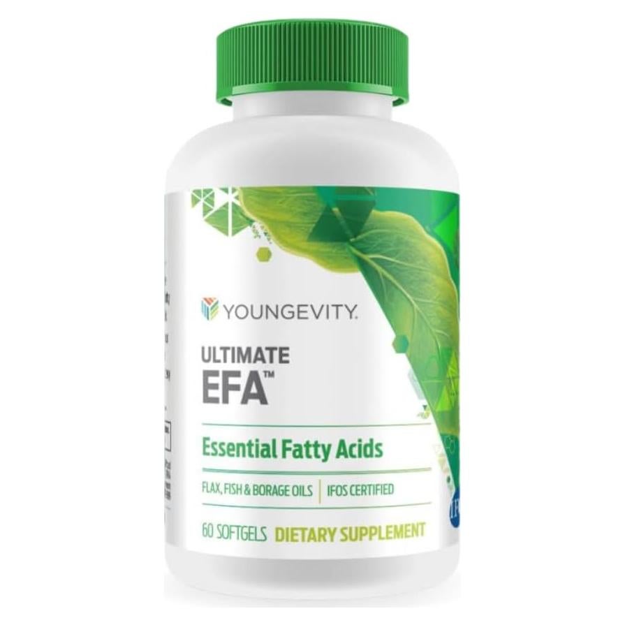 Suplemento Omega 3, 6 y 9 Youngevity EFA 60 geles blandos