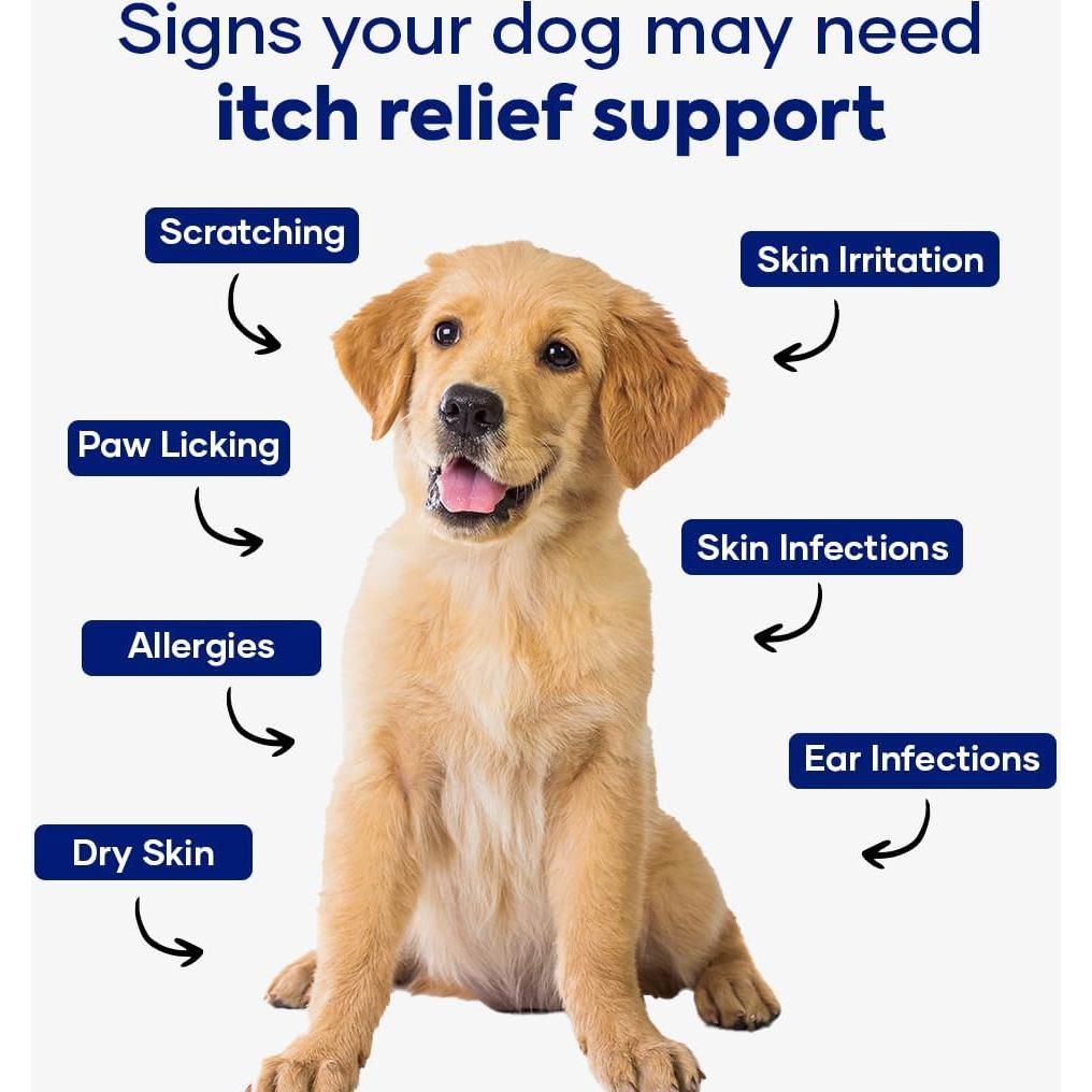 Suplemento Alivio Picazón Perros PureBite 3 Paquetes 126g