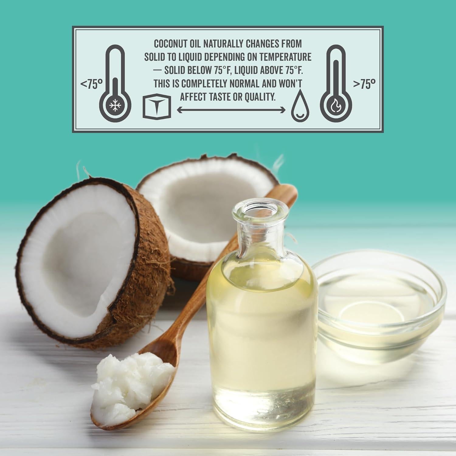 Aceite de Coco Orgánico Island Fresh 1590 ml Prensado en Frío