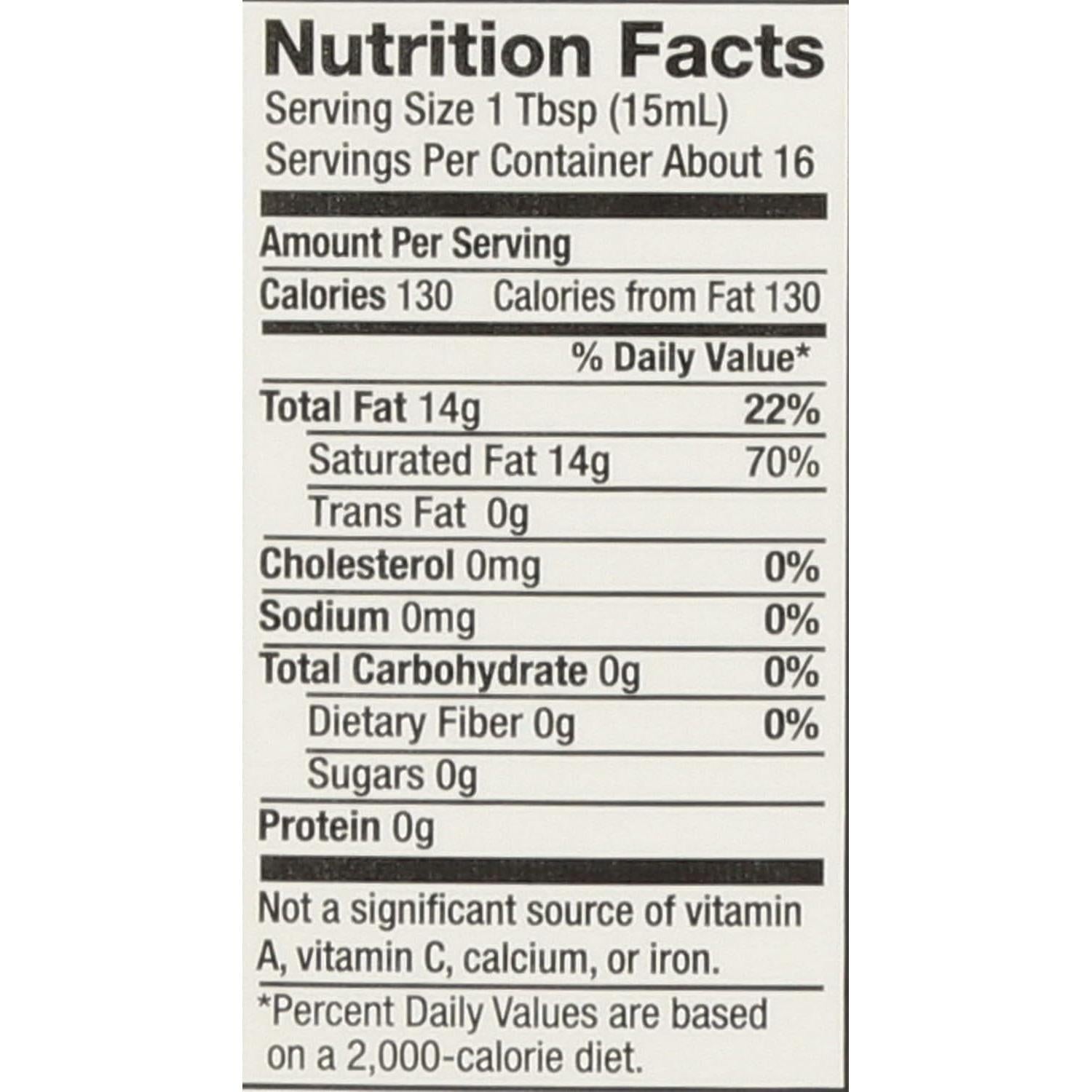 Aceite de Coco Fraccionado Orgánico Nutiva 226g - Hidratante y Cocina