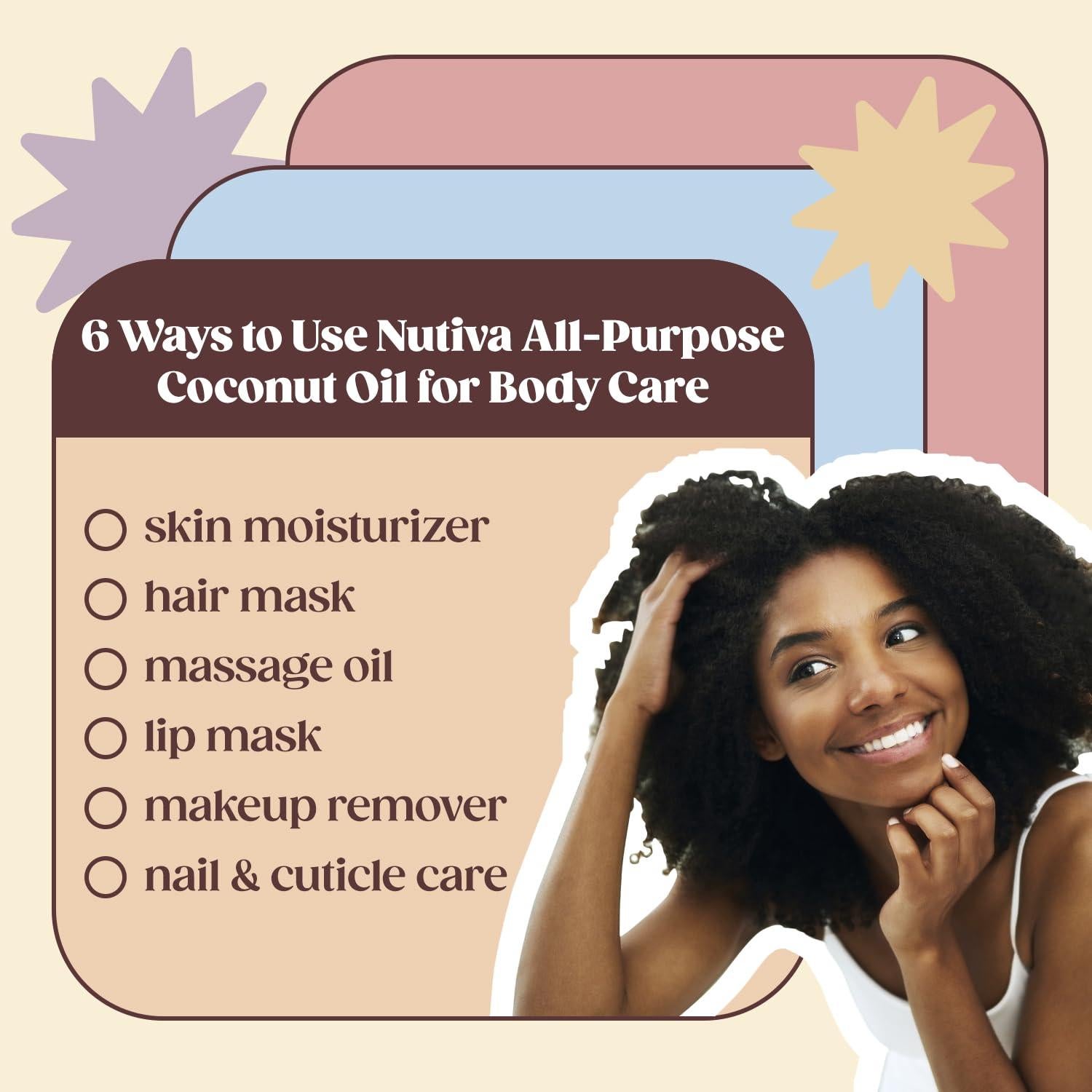 Aceite de Coco Refinado Orgánico Nutiva 425g - Neutro para Cocinar