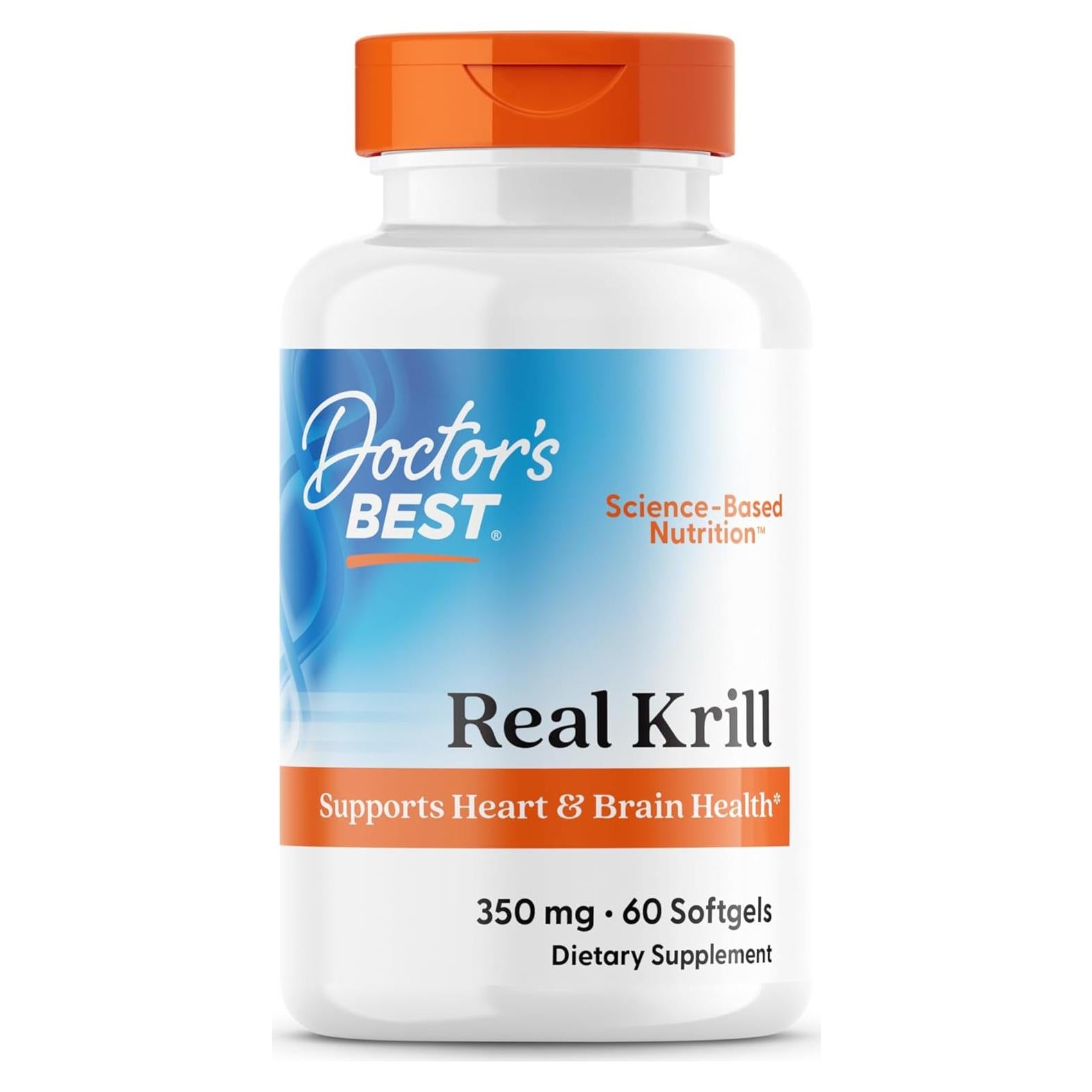Suplemento de Aceite de Krill Doctor's Best 350mg 60 Cápsulas
